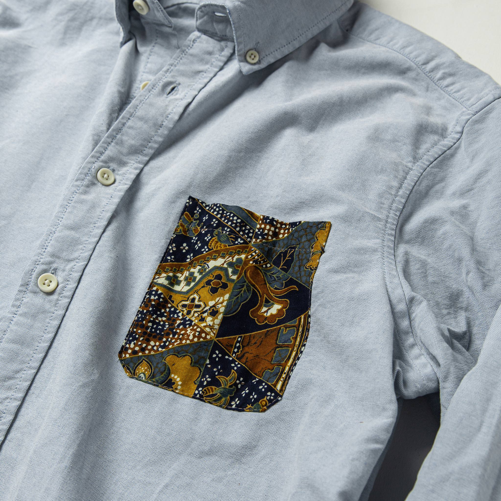 The Atelier and Repairs Jack in Washed Blue Oxford - Image 6
