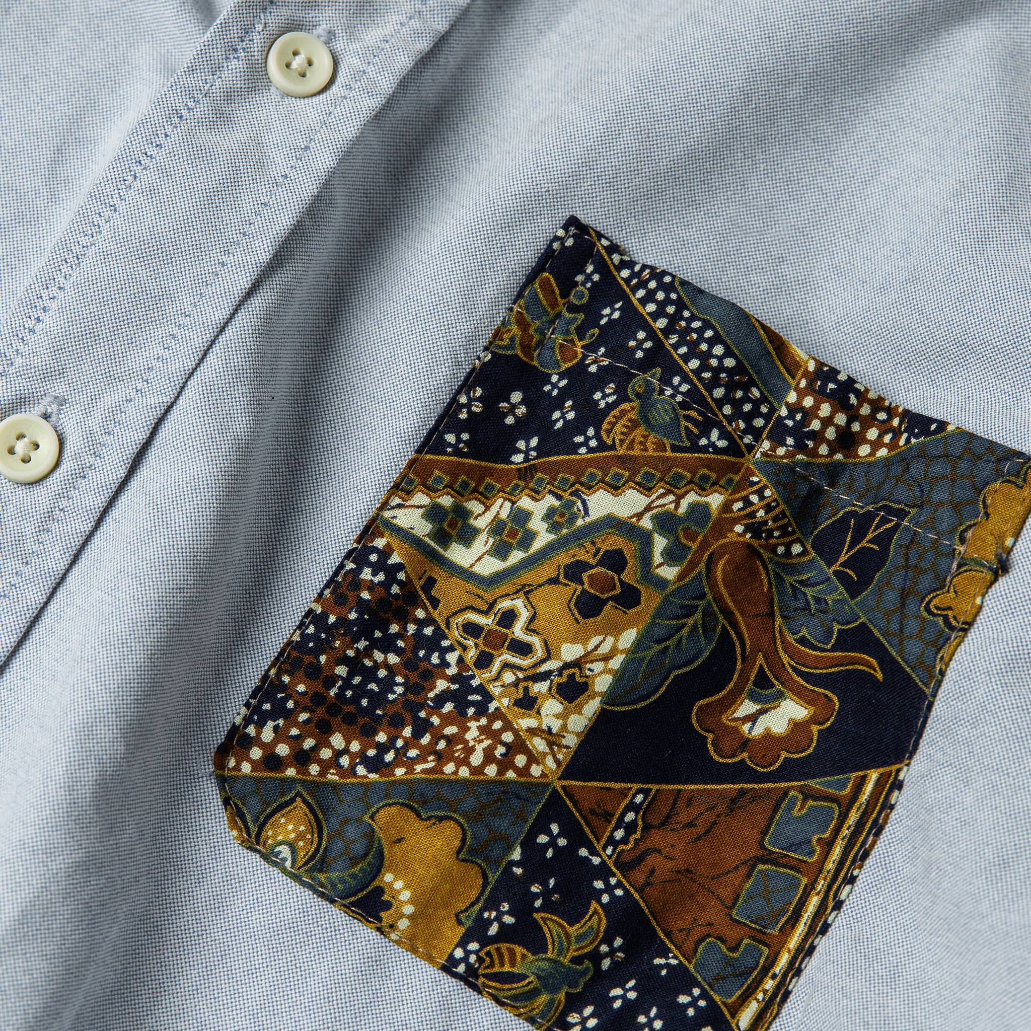 The Atelier and Repairs Jack in Washed Blue Oxford - Image 7