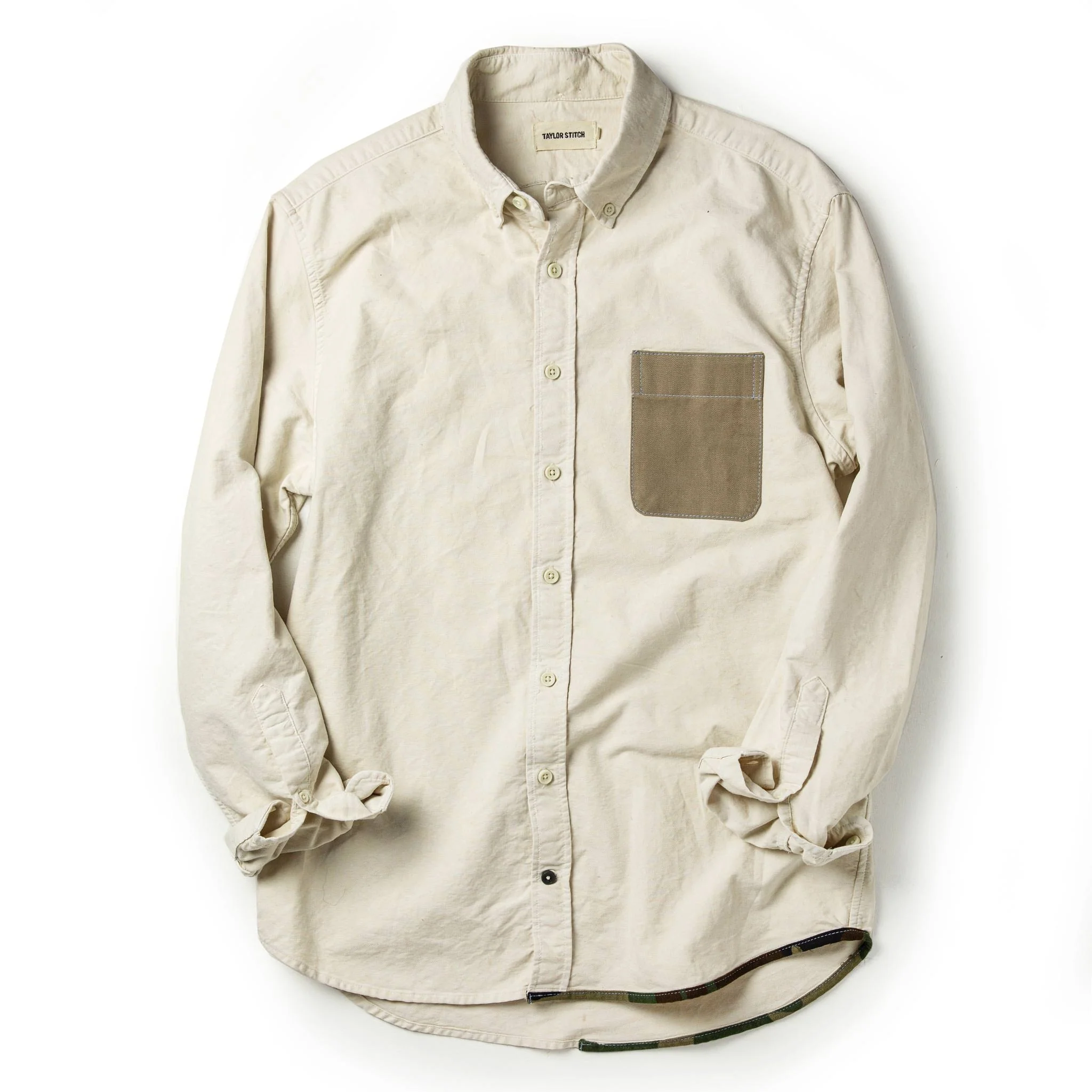 The Atelier and Repairs Jack in Washed White Oxford - Image 9