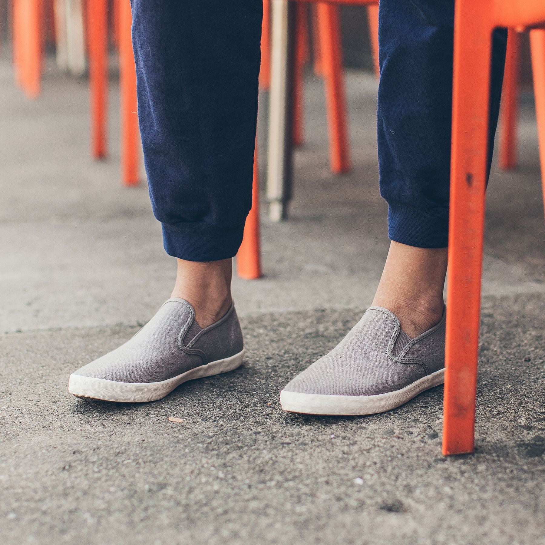 Baja Slip On in Tinted Grey - Image 4