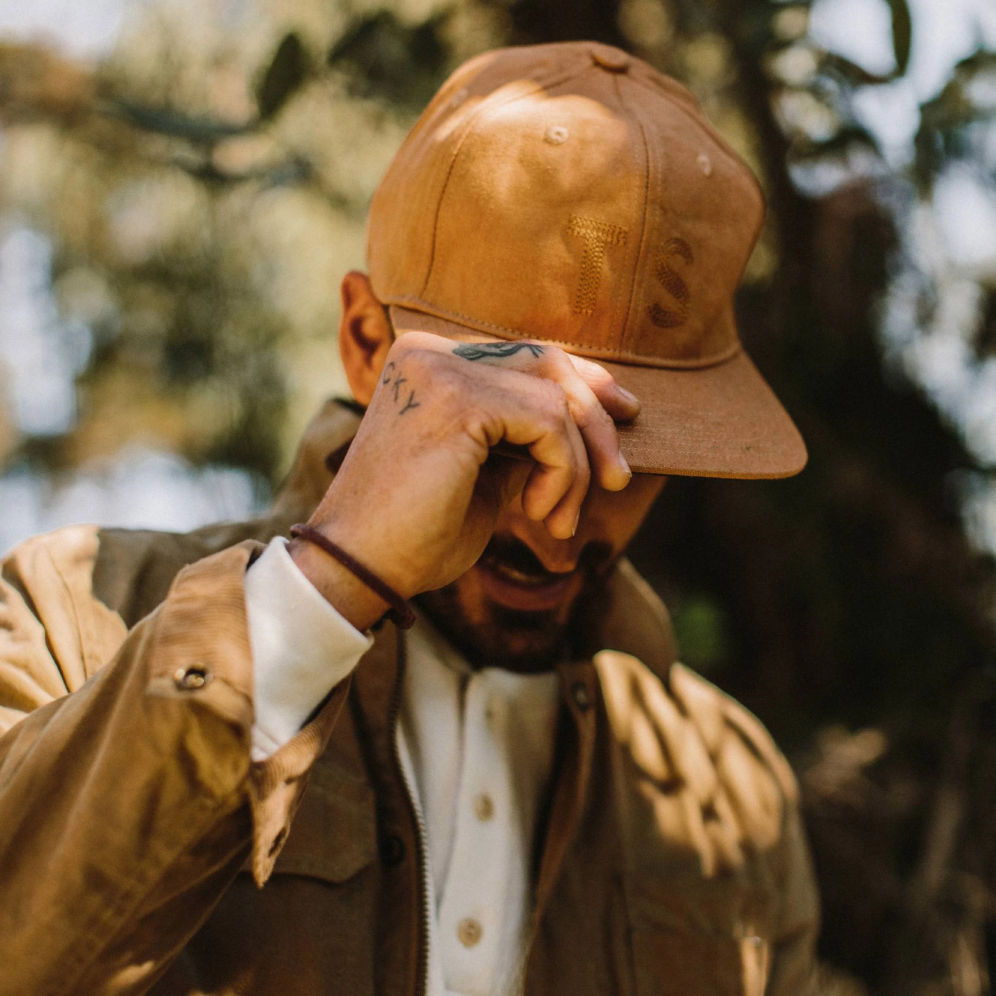 The Ball Cap in Tobacco Boss Duck - Image 3