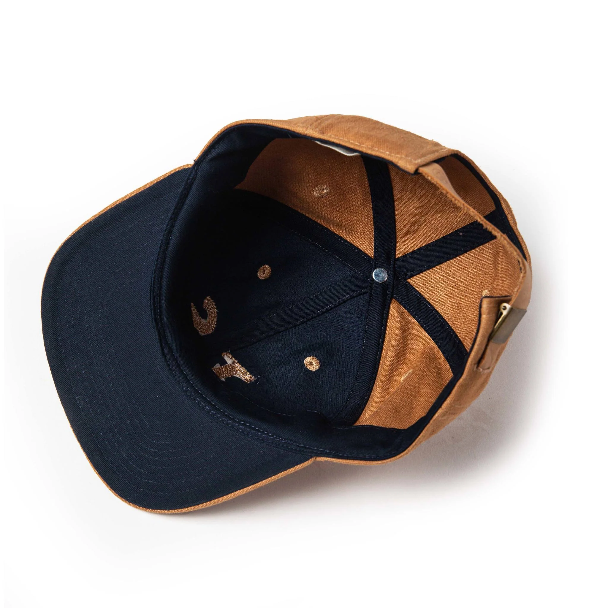 The Ball Cap in Tobacco Boss Duck - Image 6