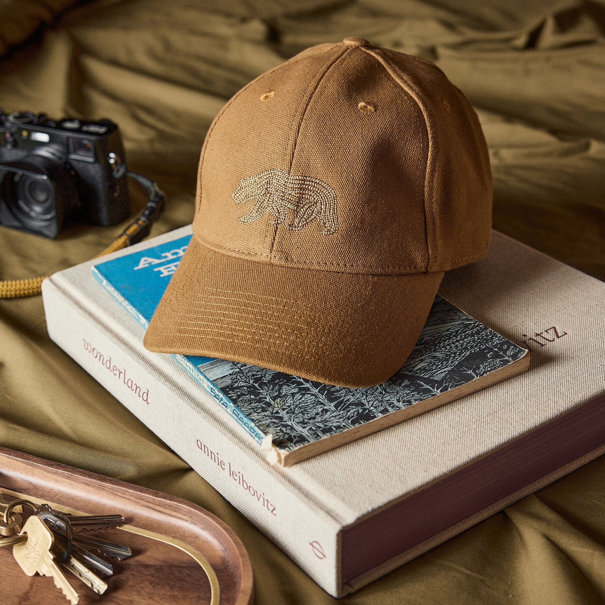 The Ball Cap in Tobacco Canvas - Image 2