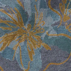 The Bandana in Dark Blue Floral - Image 6