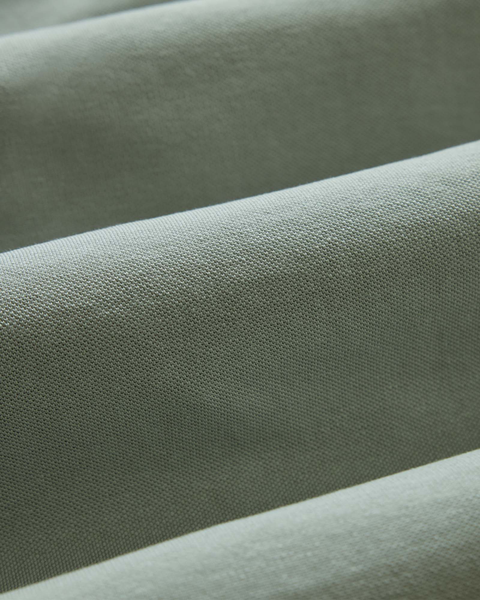 The Cotton Hemp Polo in Surf Green Pique - Image 8