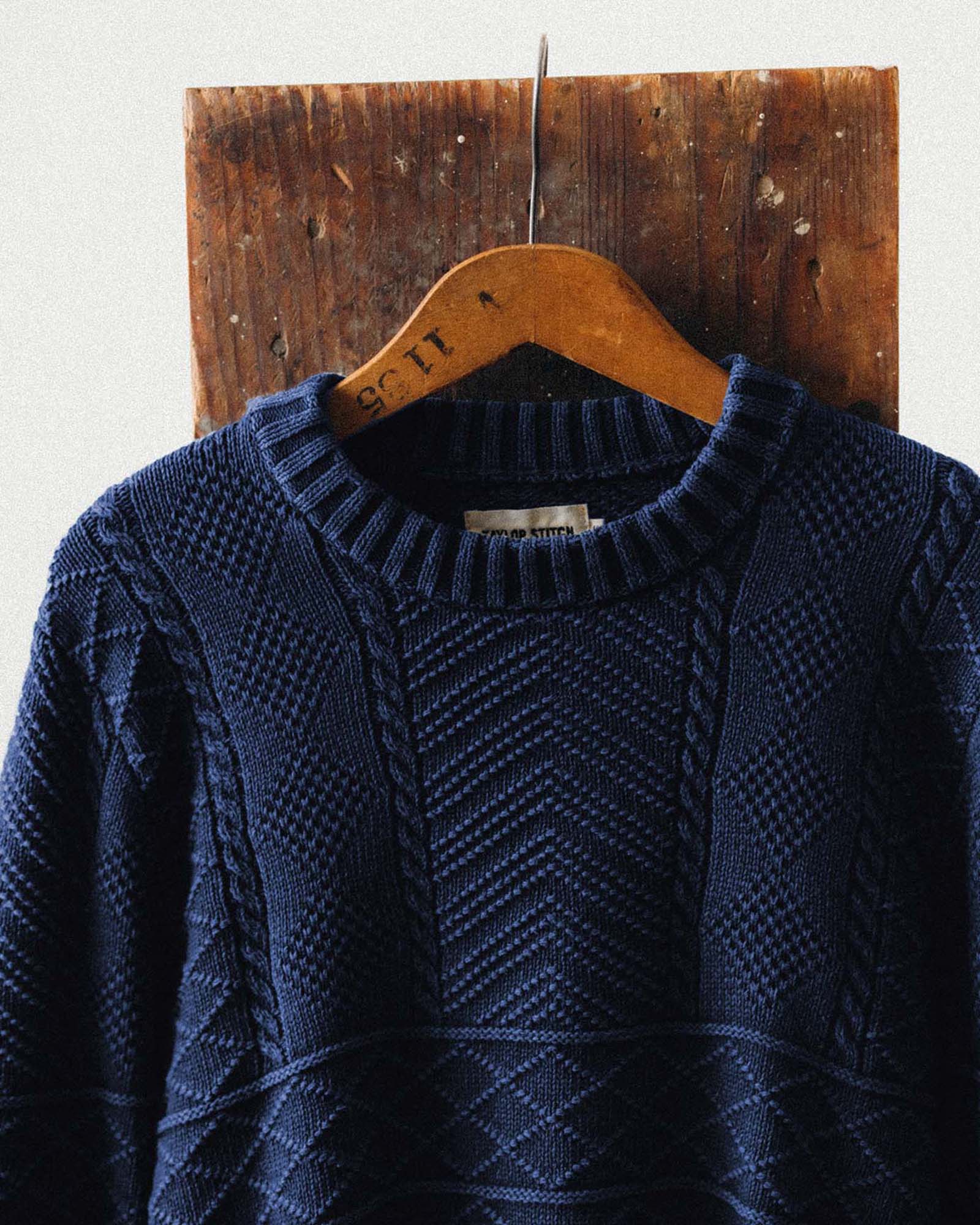 The Bedford Sweater in Navy - Image 4