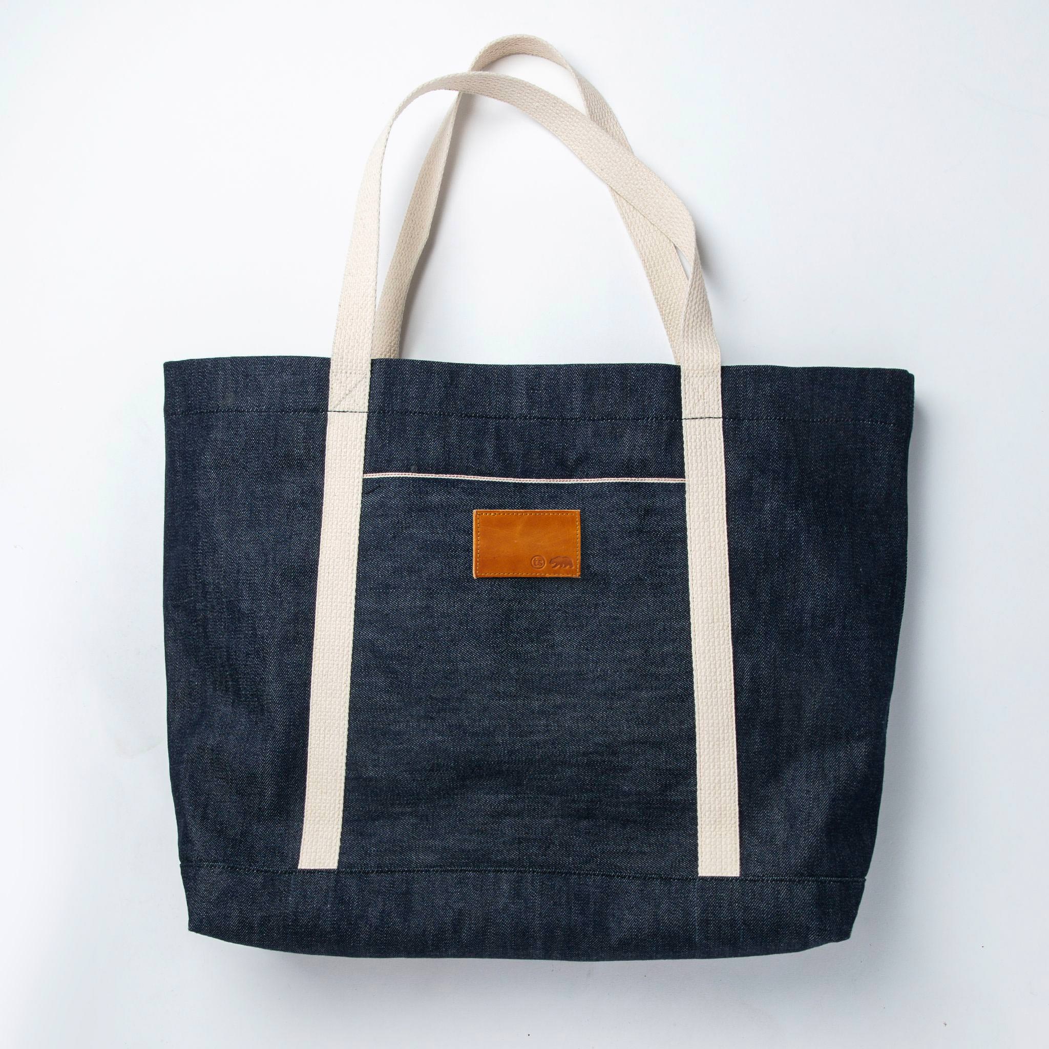The Boat Tote in Cone Mills Reserve Selvage - Image 12