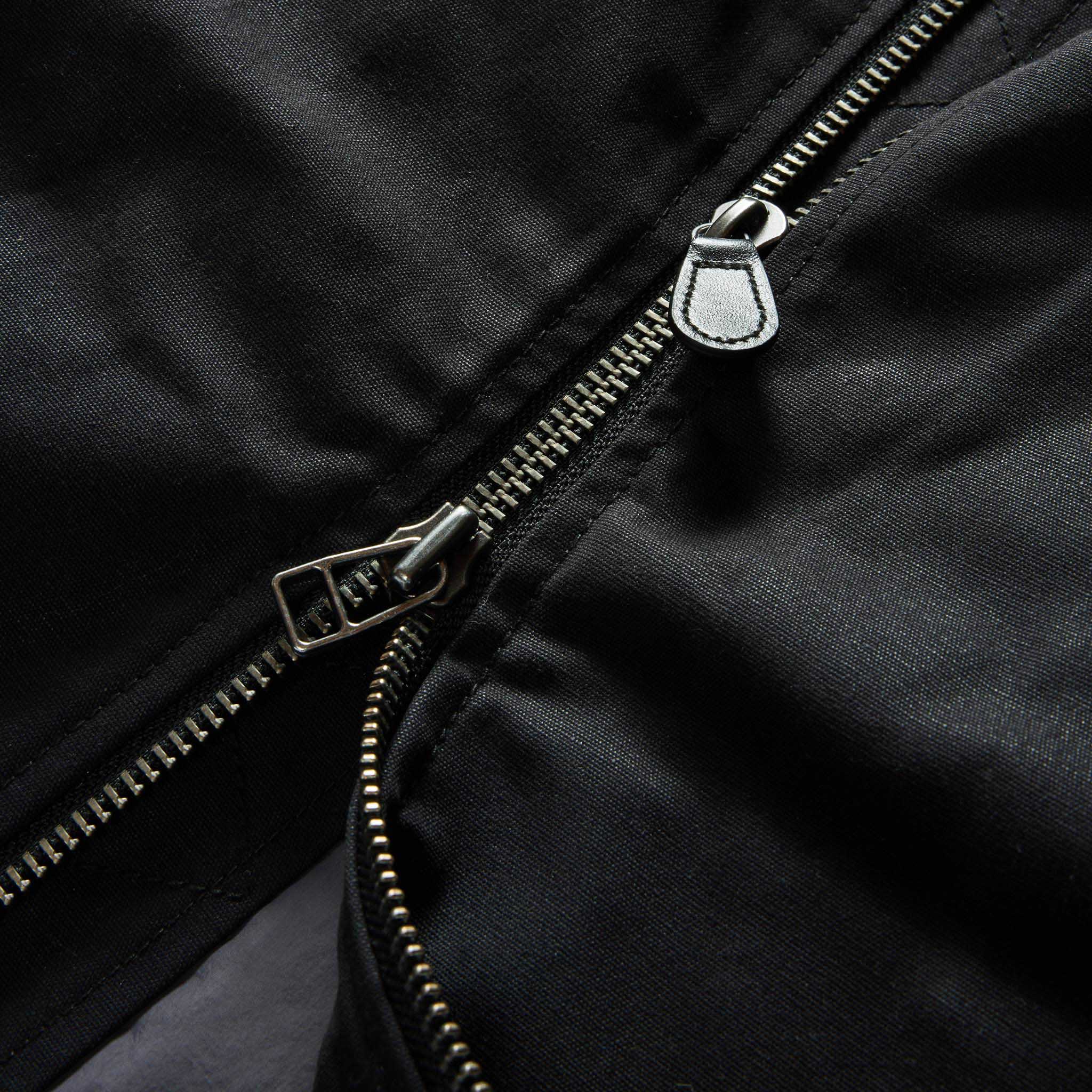 The Insulated Bomber Jacket in Coal Dry Wax - Image 9