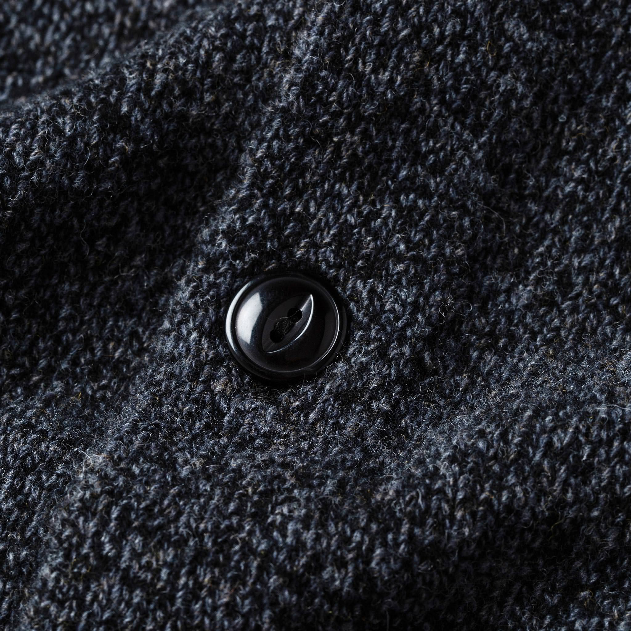 The Bomber Sweater in Black Sesame - Image 8