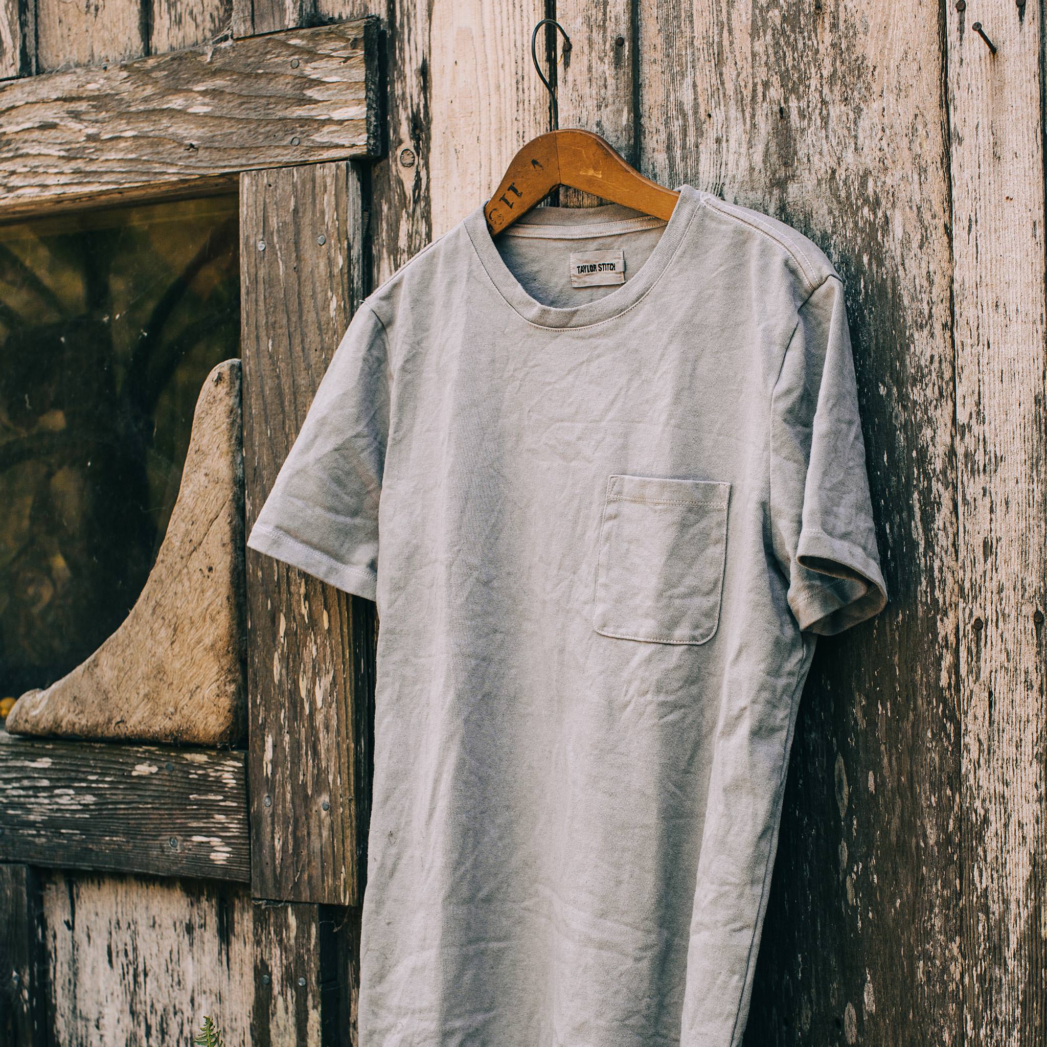 The Botanical Dye Tee in Grey - Image 2