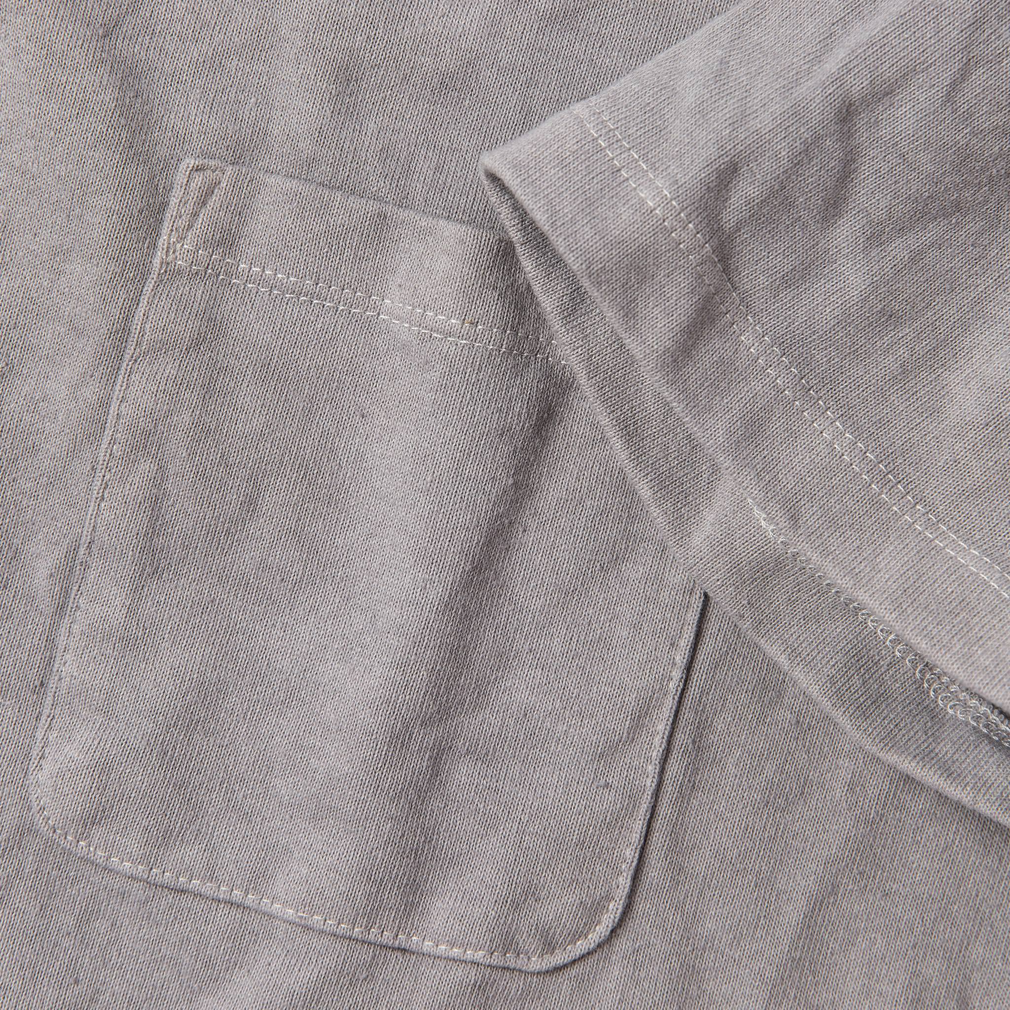The Botanical Dye Tee in Grey - Image 4