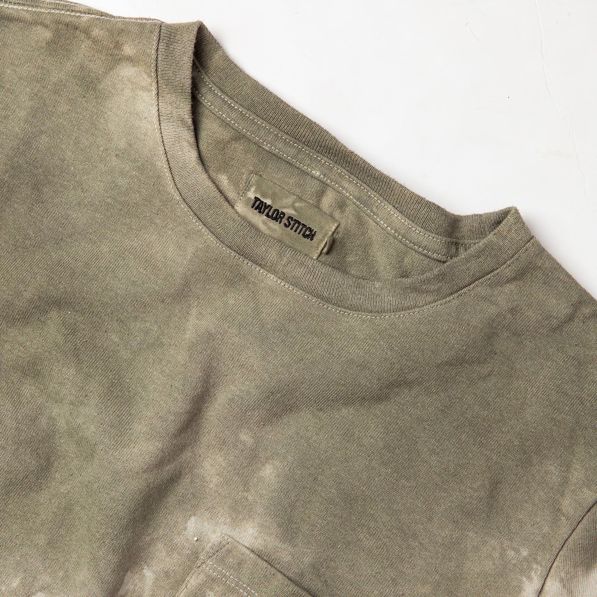 The Botanical Dye Tee in Moss - Image 3
