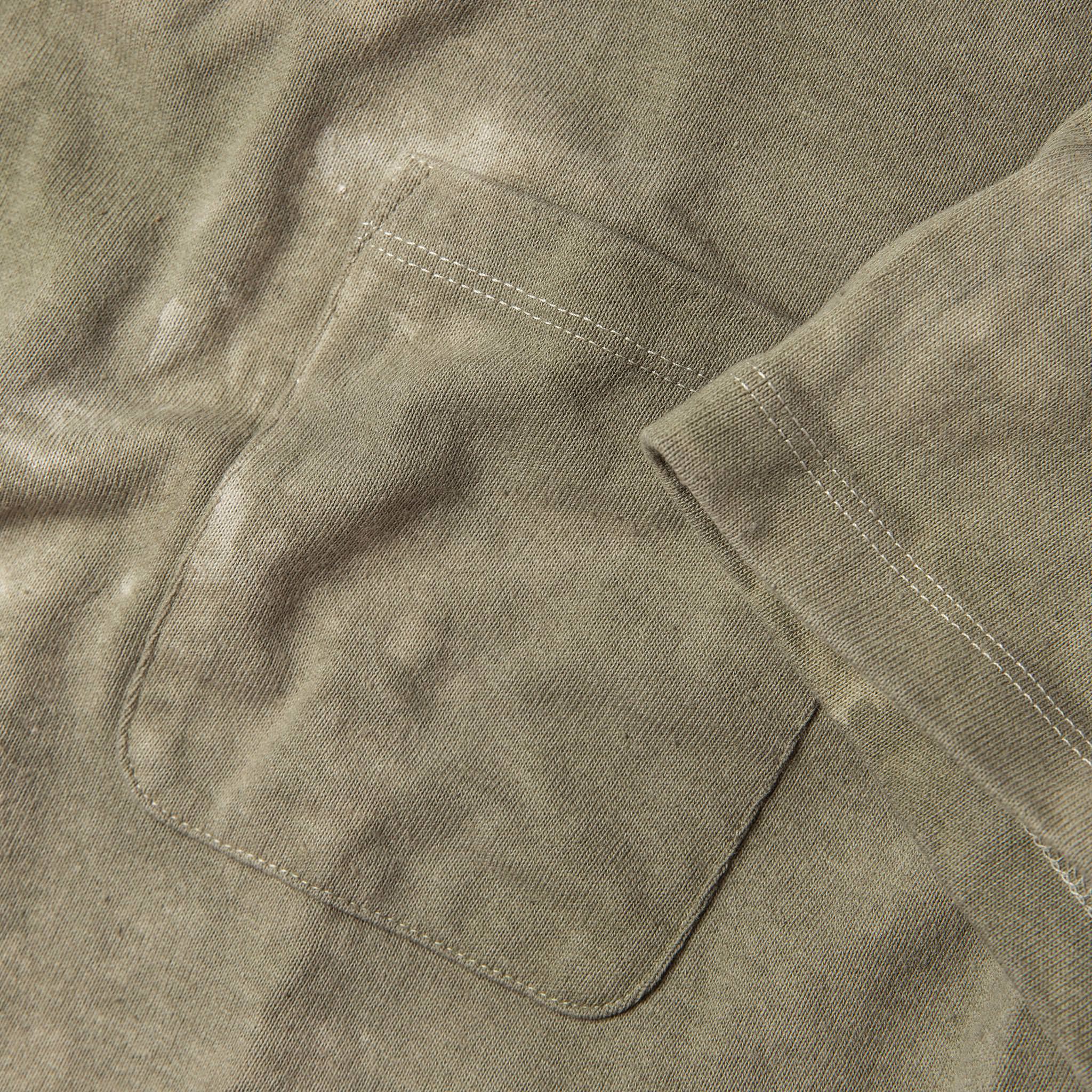 The Botanical Dye Tee in Moss - Image 4