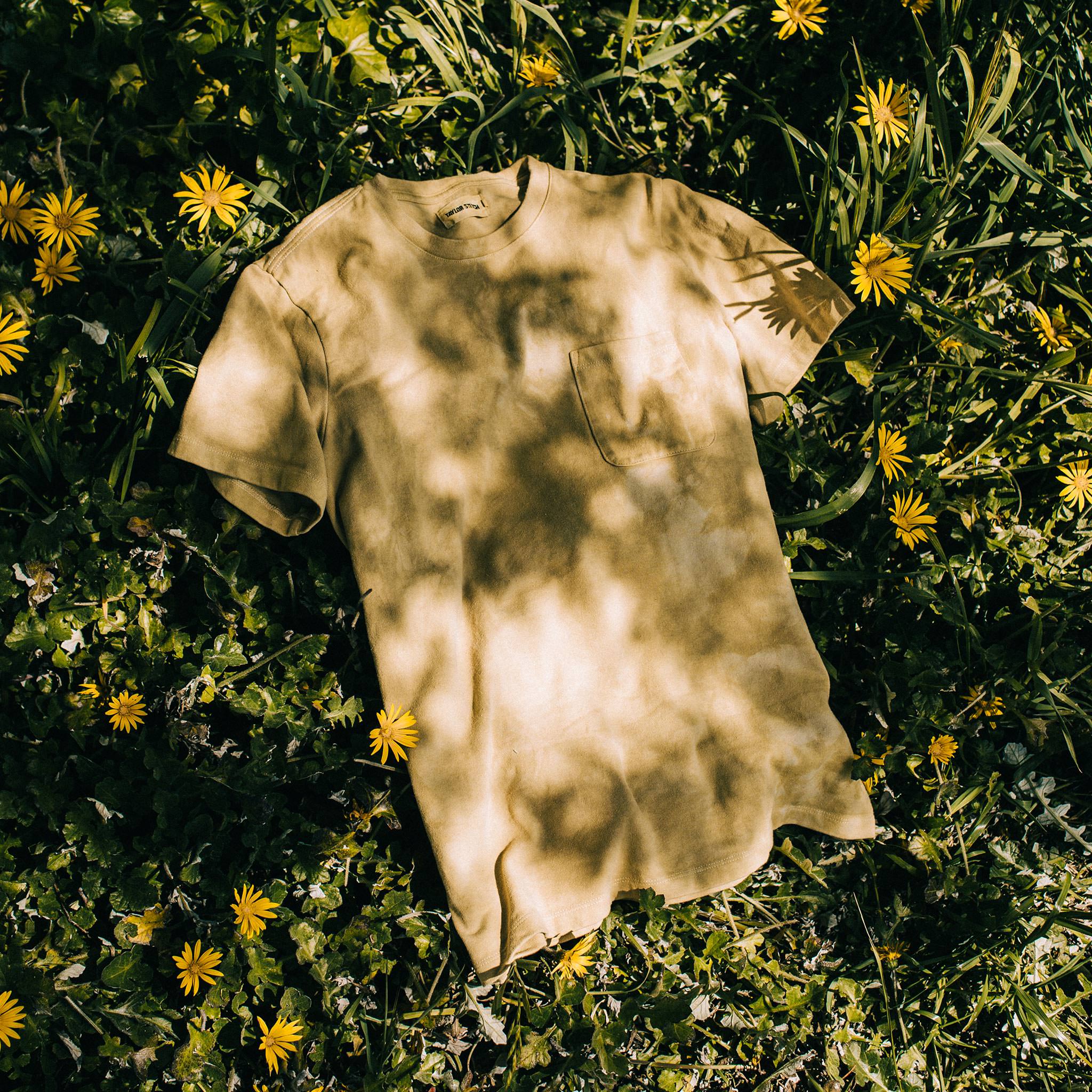 The Botanical Dye Tee in Ochre - Image 2