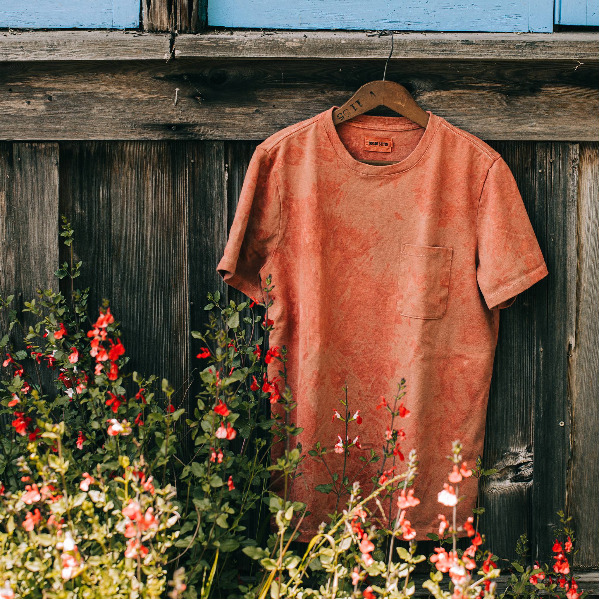 The Botanical Dye Tee in Rust - Image 2