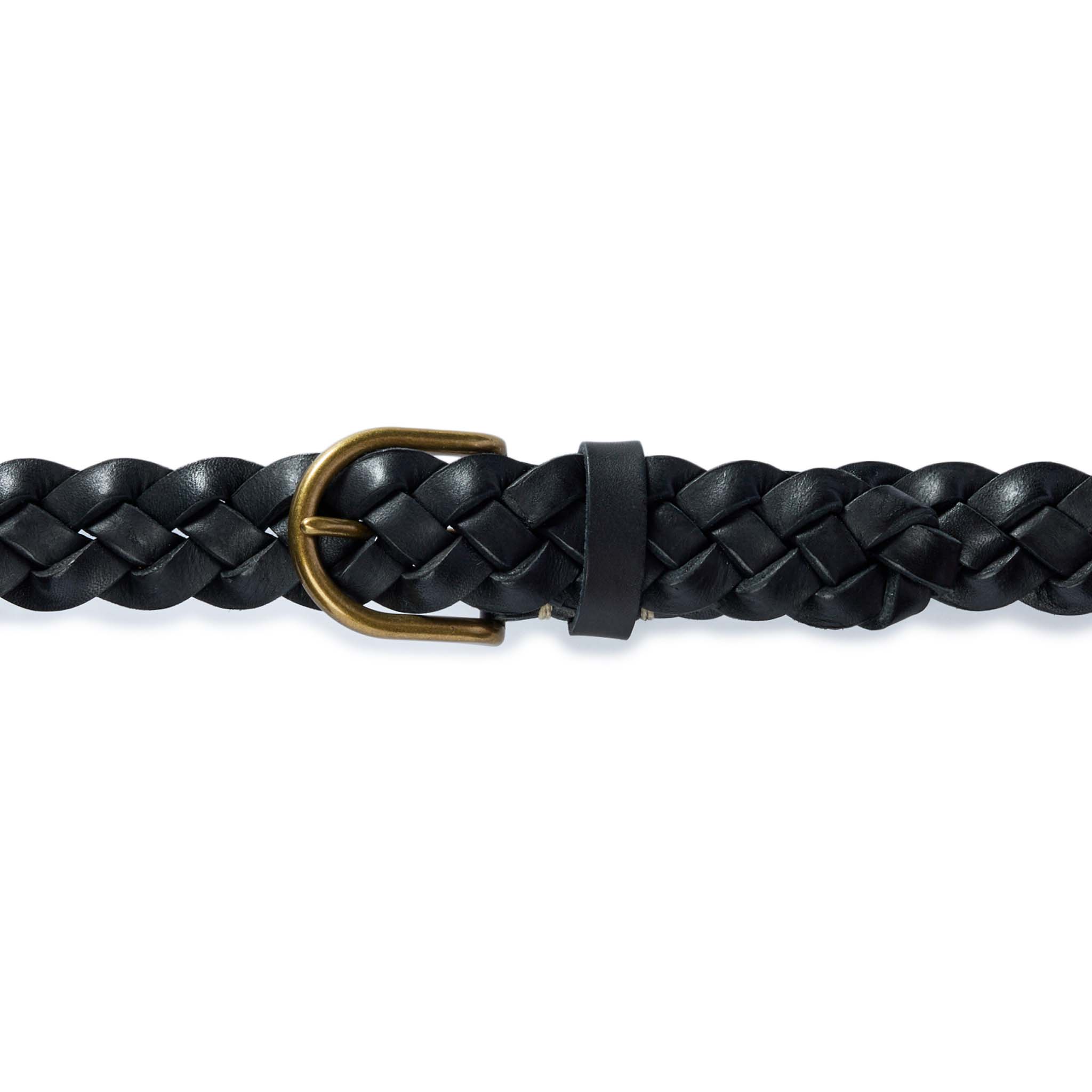 The Braided Belt in Black - Image 6