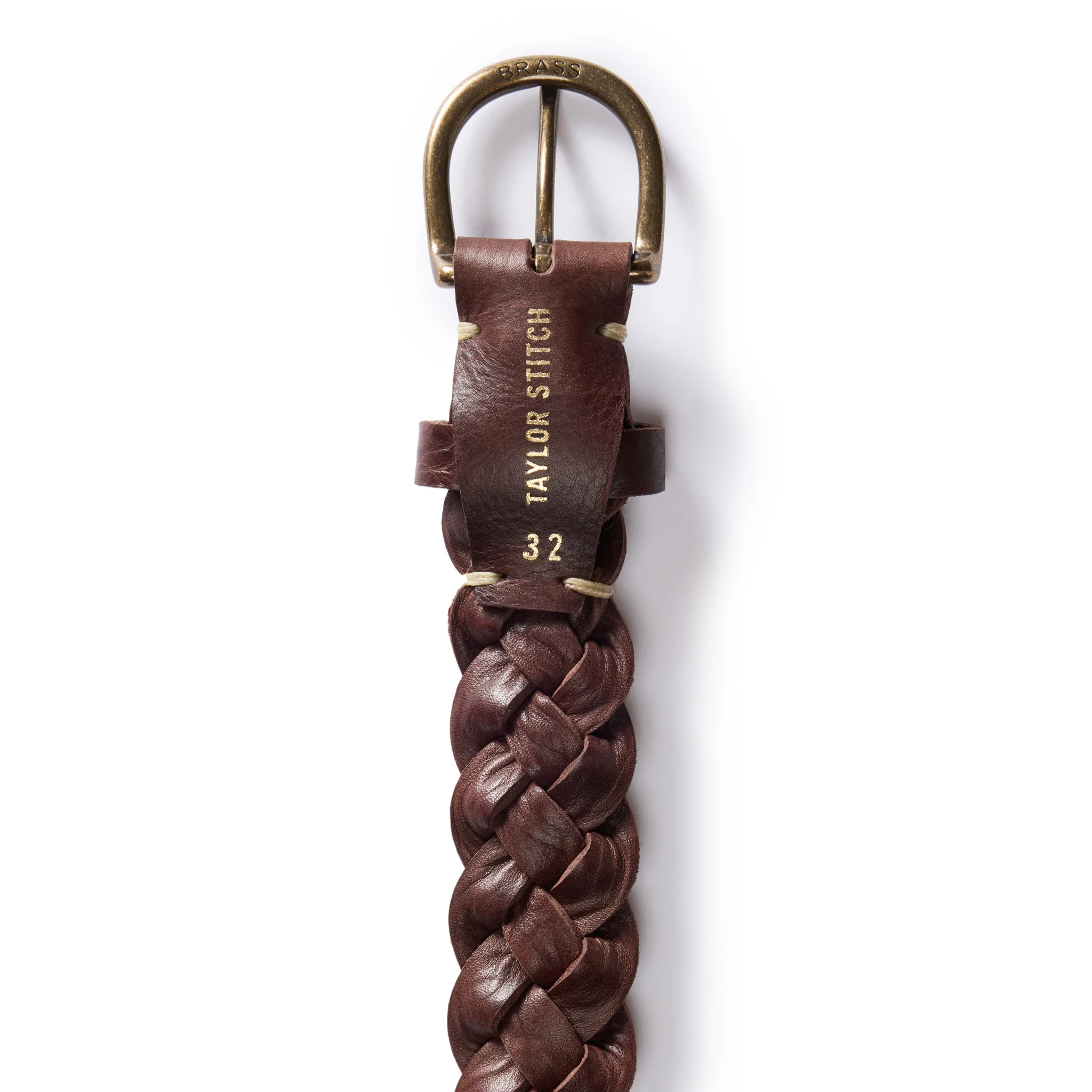 The Braided Belt in Dark Brown - Image 6