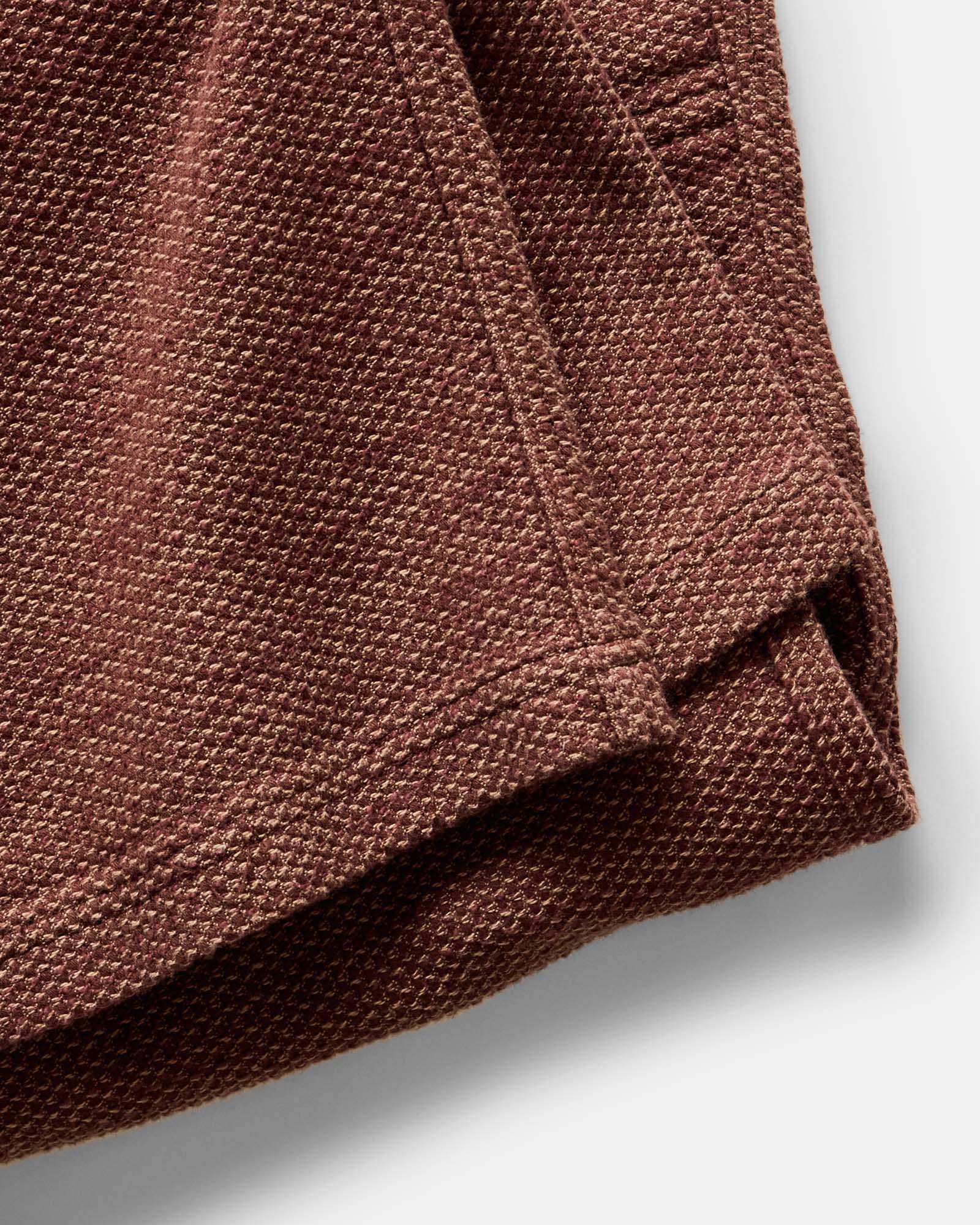 The Breakwater Pant in Black Cherry Sashiko - Image 6
