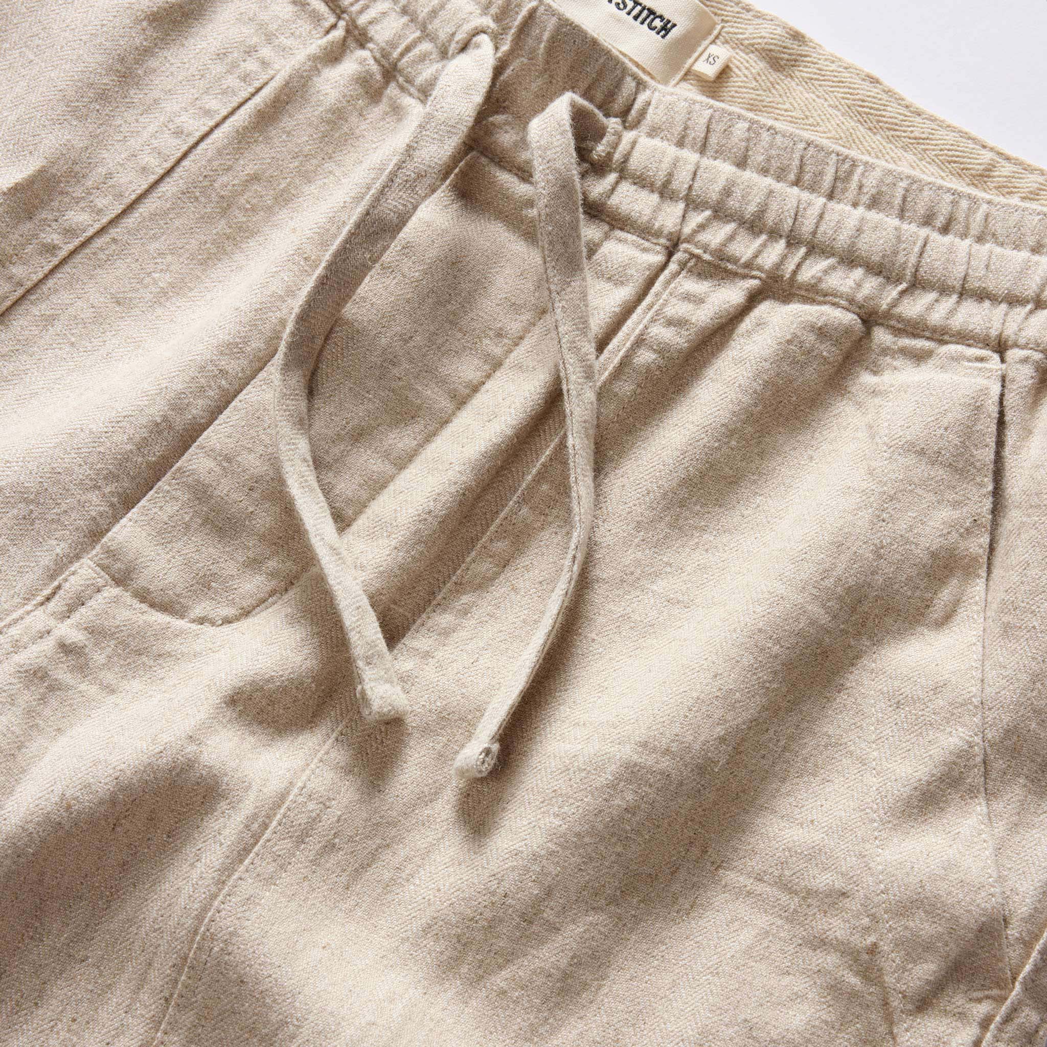The Breakwater Pant in Natural Herringbone - Image 8