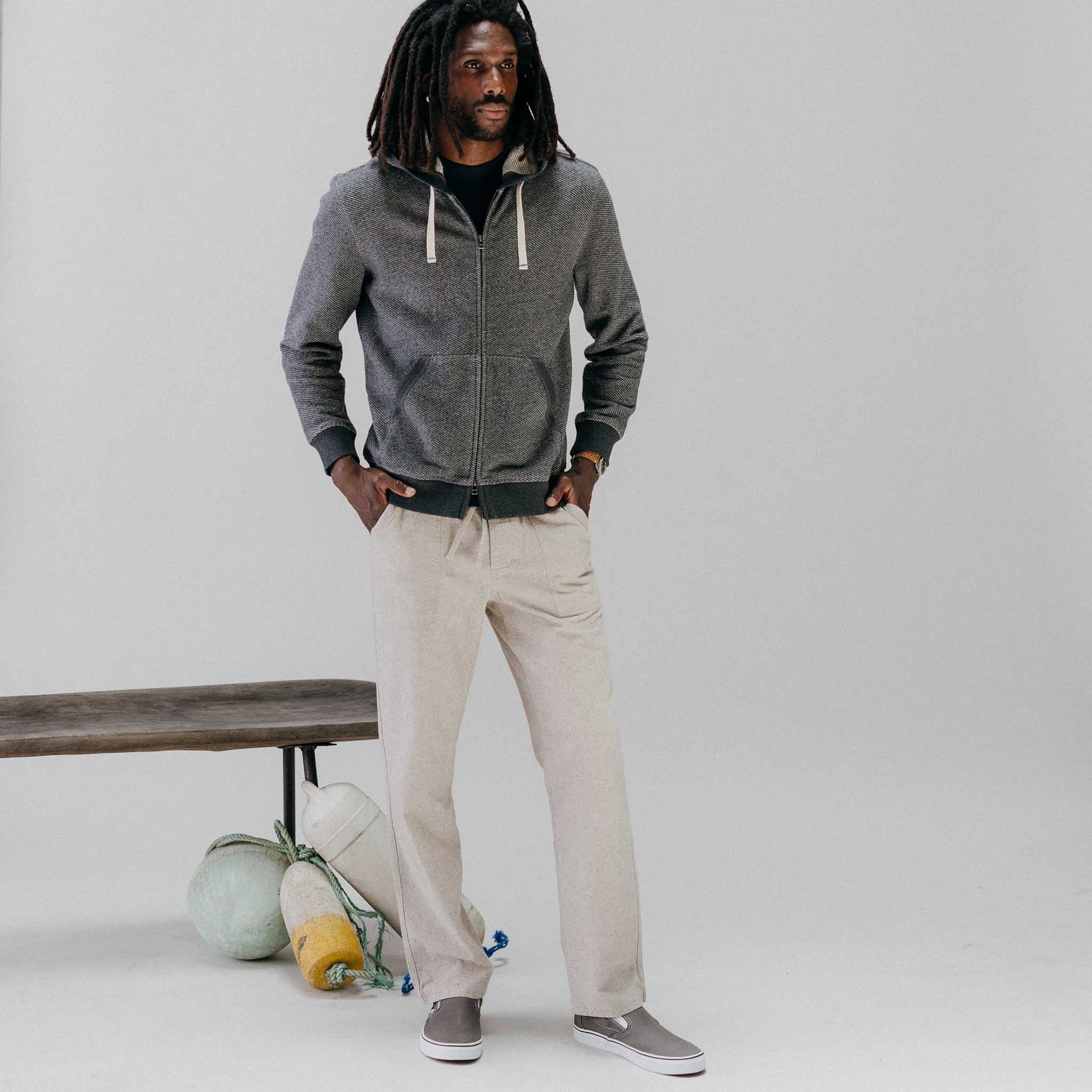 The Breakwater Pant in Oat Donegal - Image 2