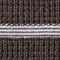 The Brody Sweater Tee in Espresso Stripe - Image 7