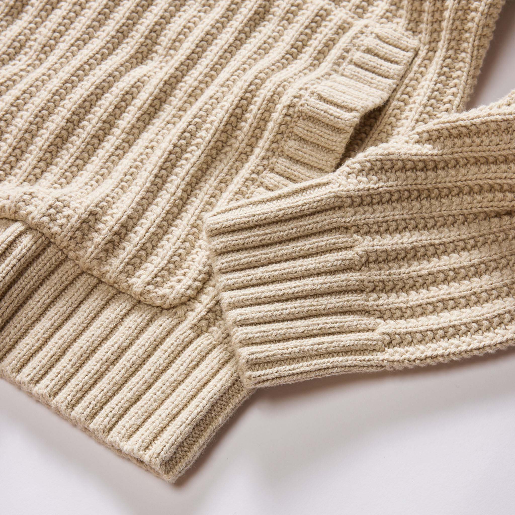 The Bryan Pullover Sweater in Flax Melange - Image 6