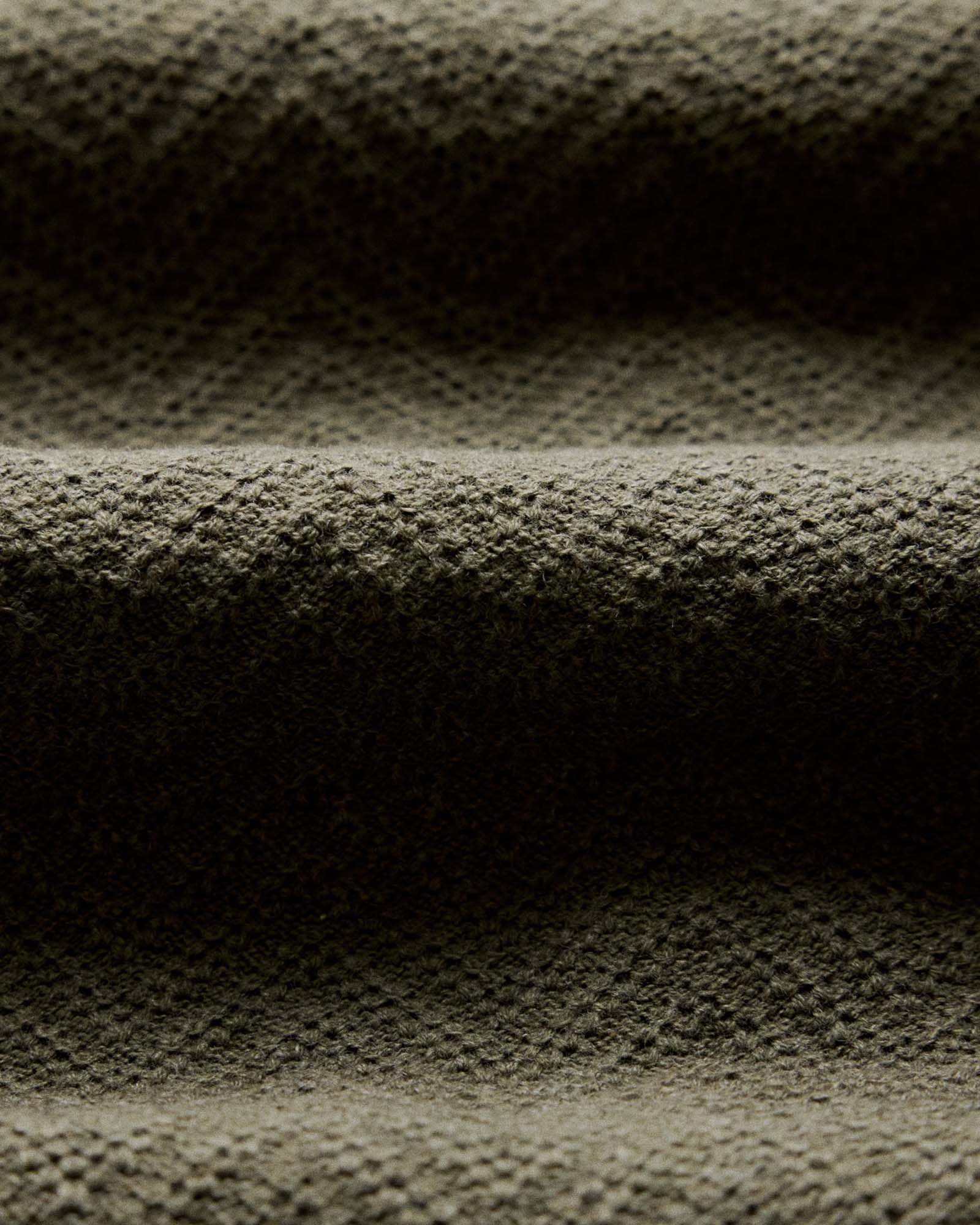 The Button Down Polo in Cilantro Herringbone - Image 8