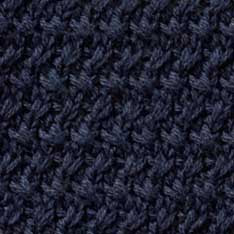 The Button Down Polo in Dark Navy Crochet - Image 7