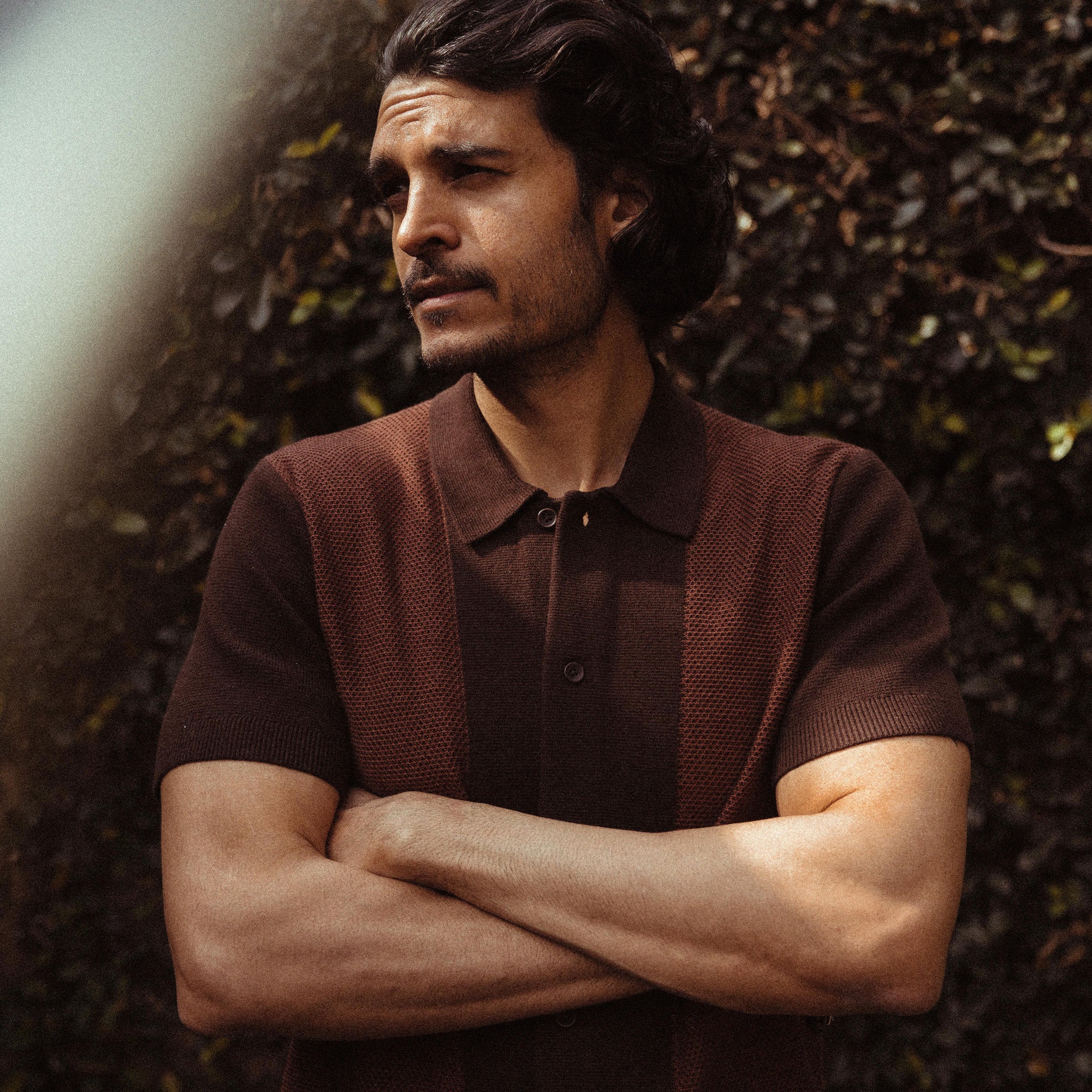 The Button Down Polo in Morita Seed Stitch - Image 2