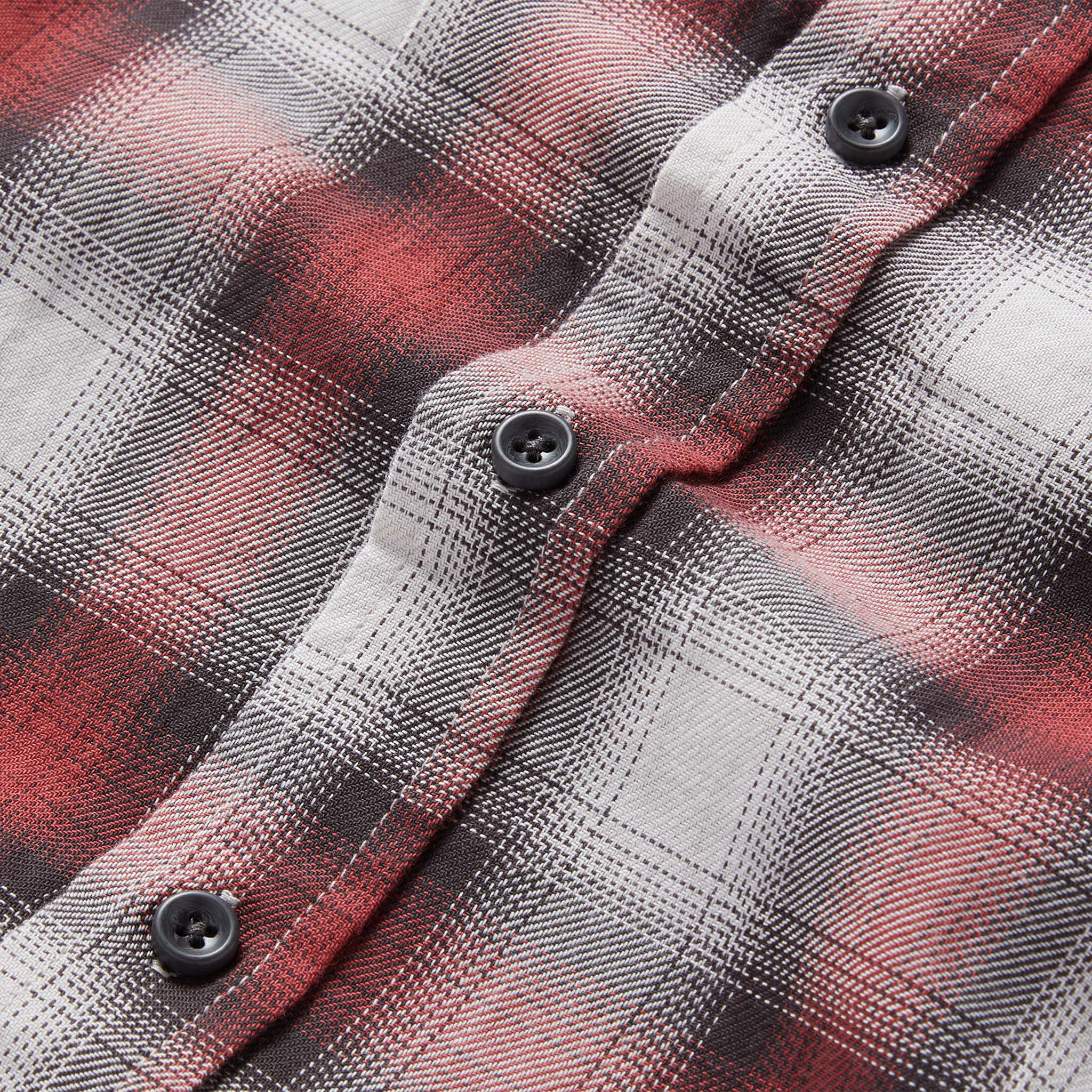 The California in Brick Plaid Ombre Twill - Image 8
