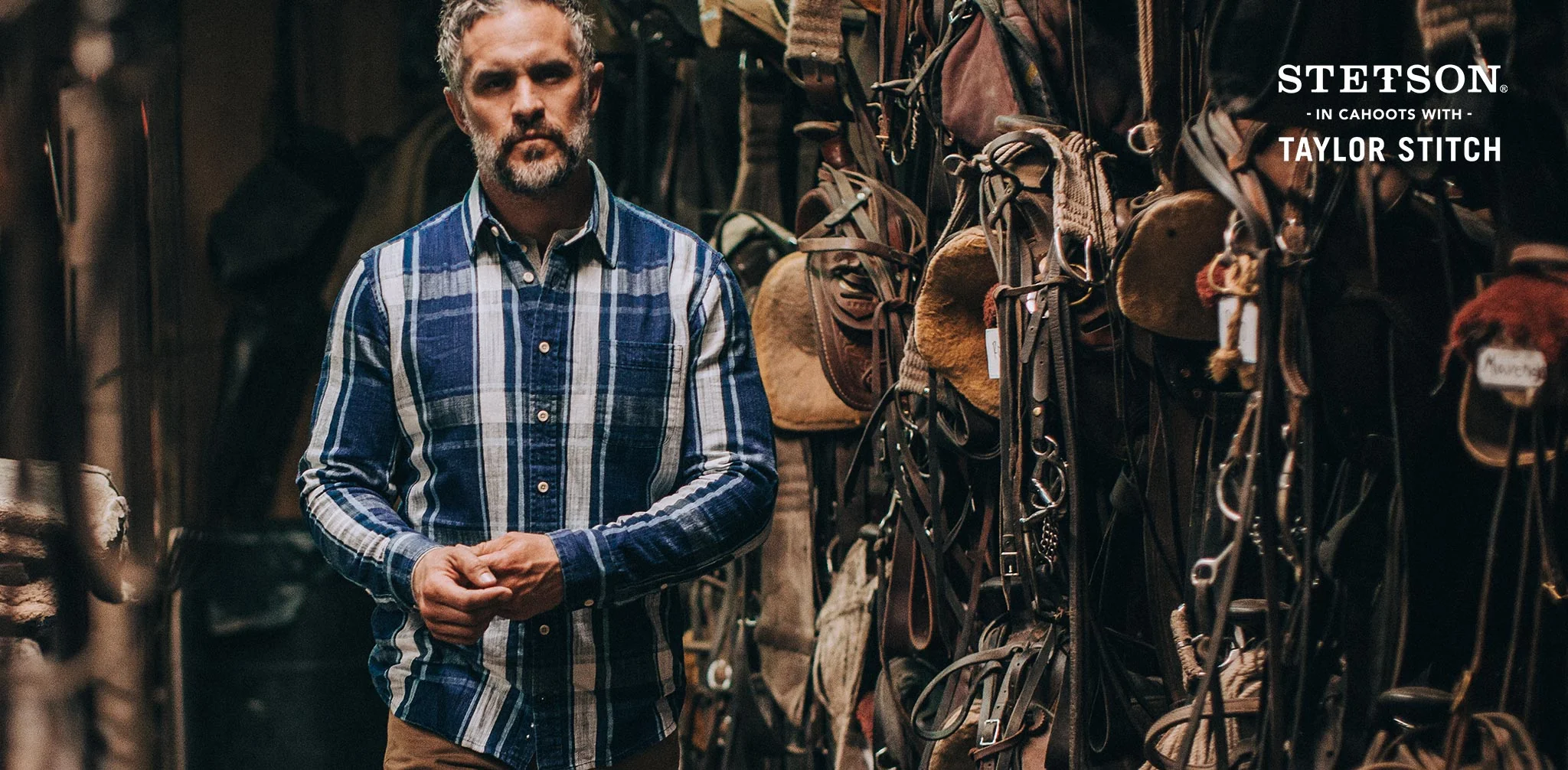 The California in Indigo Plaid - Image 11