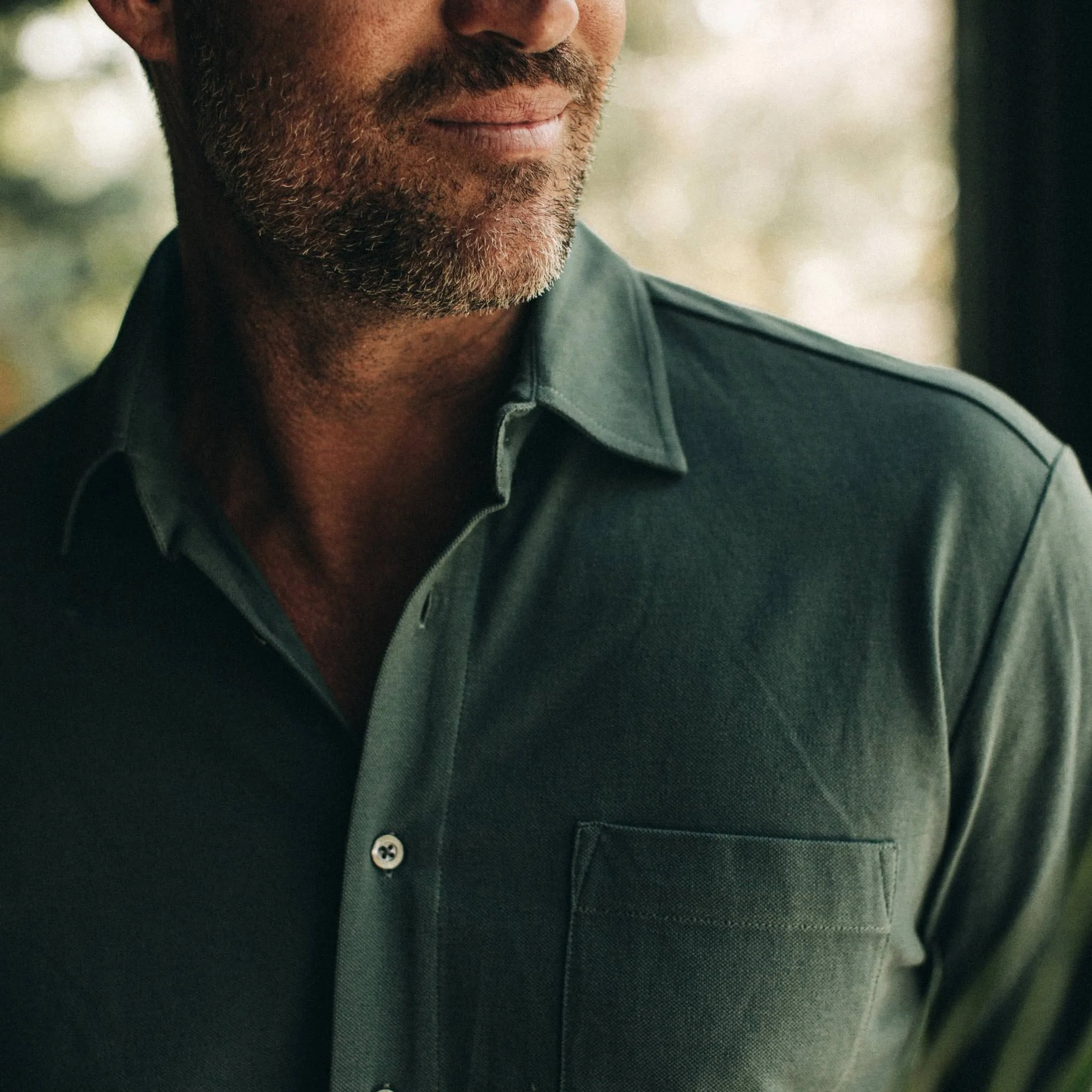 The California in Sea Green Pique - Image 3