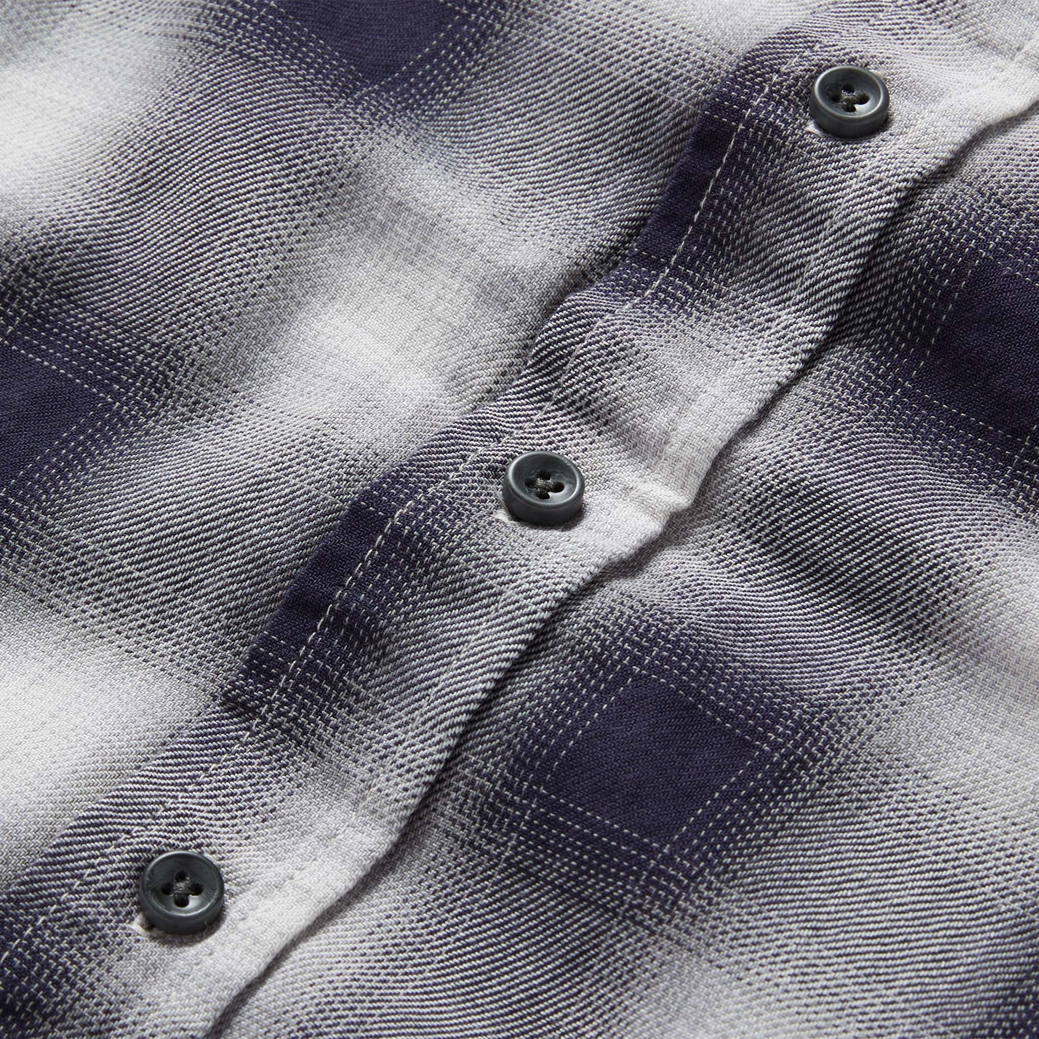 The California in Storm Plaid Ombre Twill - Image 8