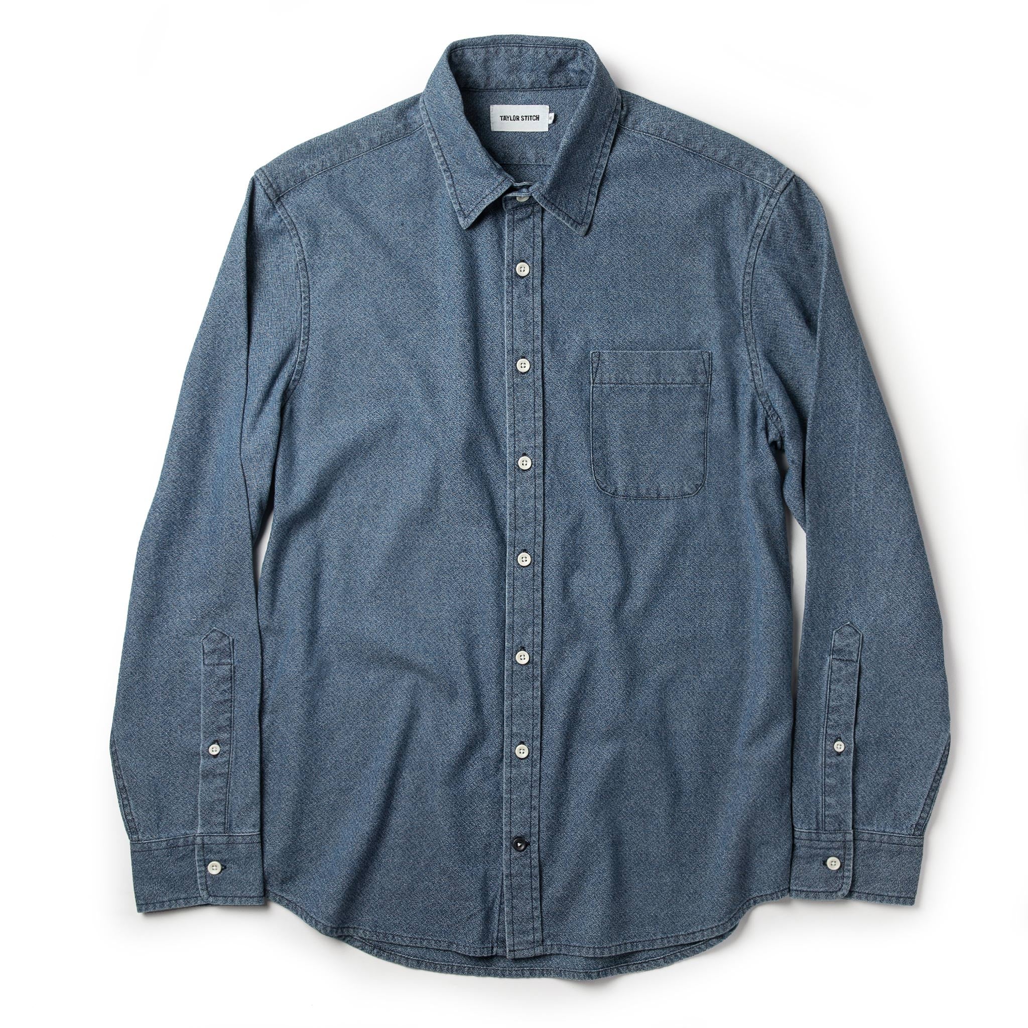 The California in Washed Indigo Crepe - Image 8