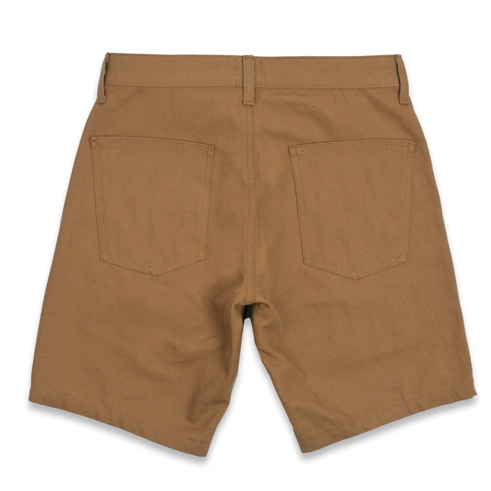 Camel Duck Canvas Camp Shorts - Image 6