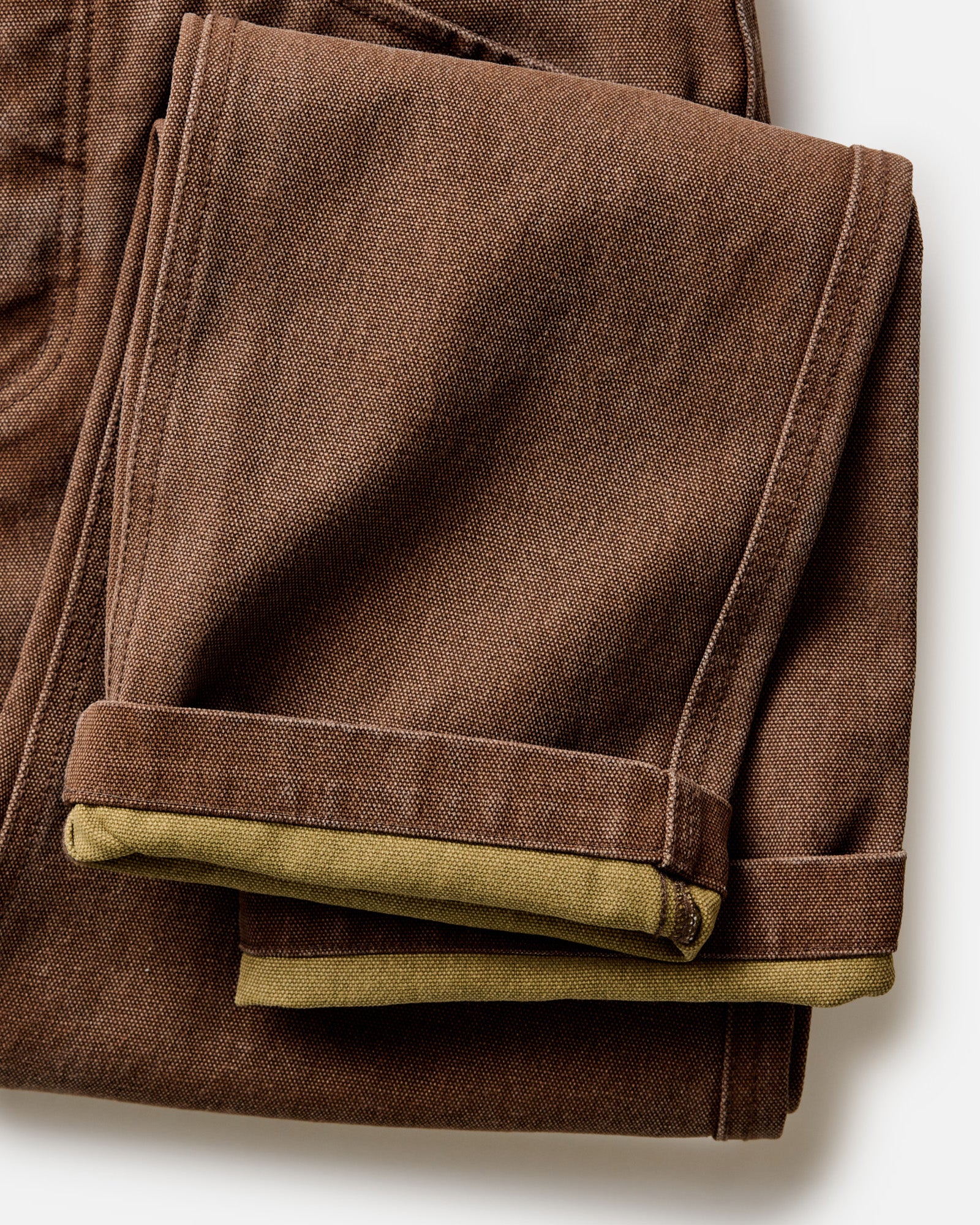 The Camp Pant in Aged Penny Chipped Canvas - Image 9