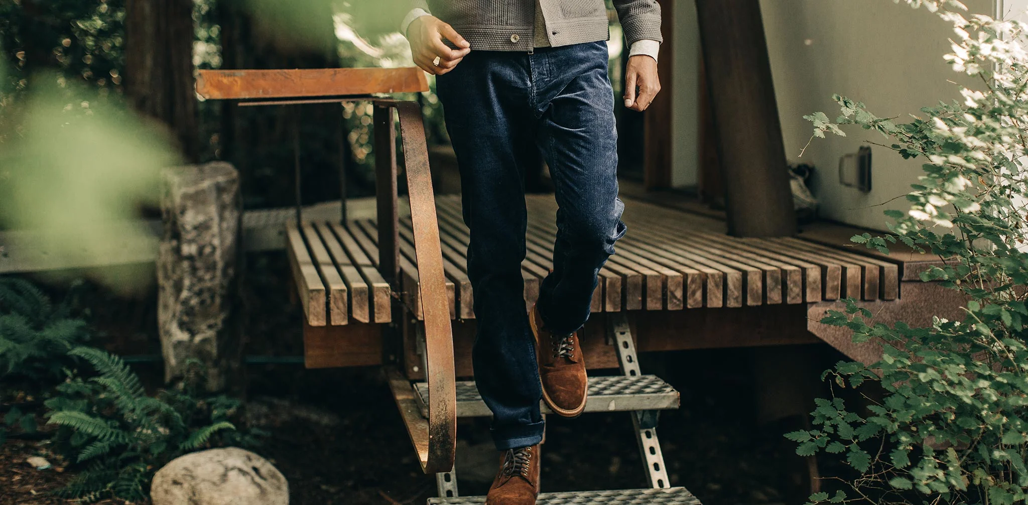 The Camp Pant in Indigo Corduroy - Image 11