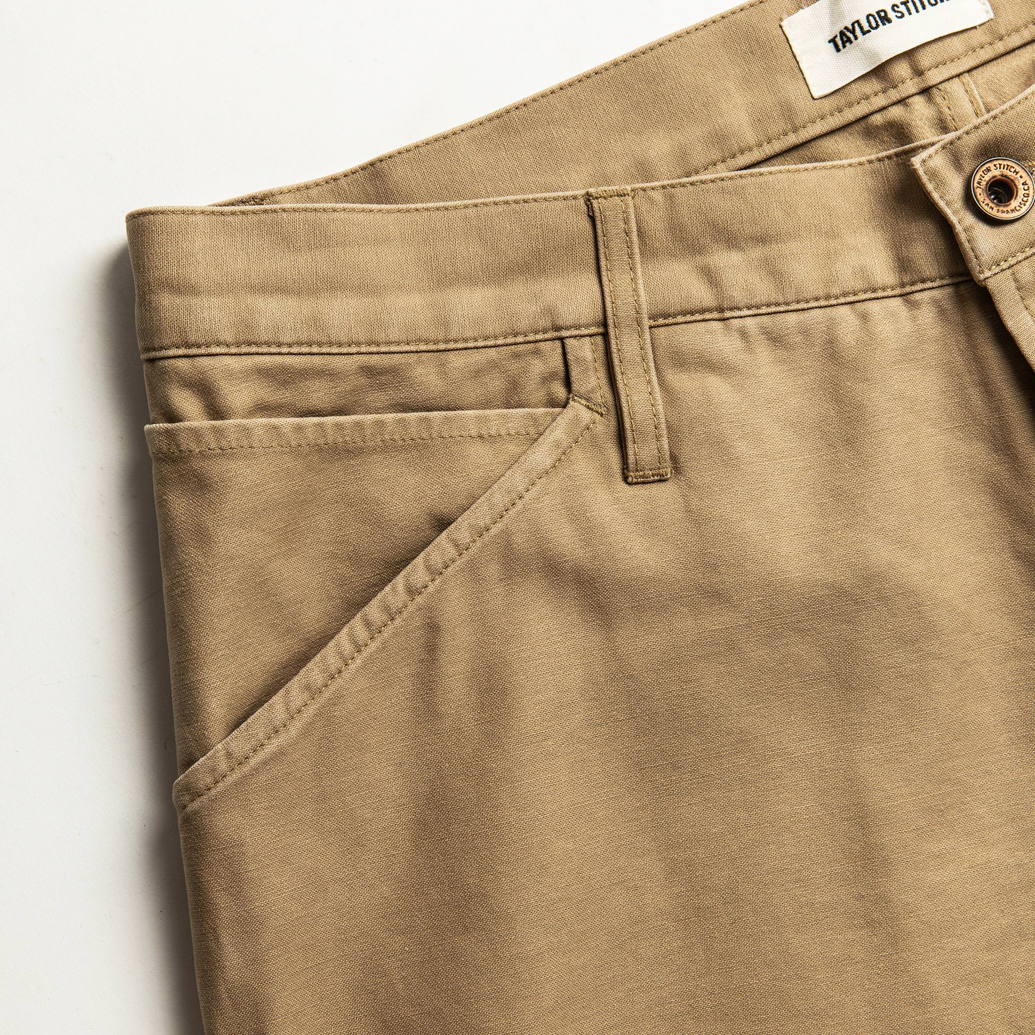The Camp Pant in Khaki Reverse Sateen - Image 7