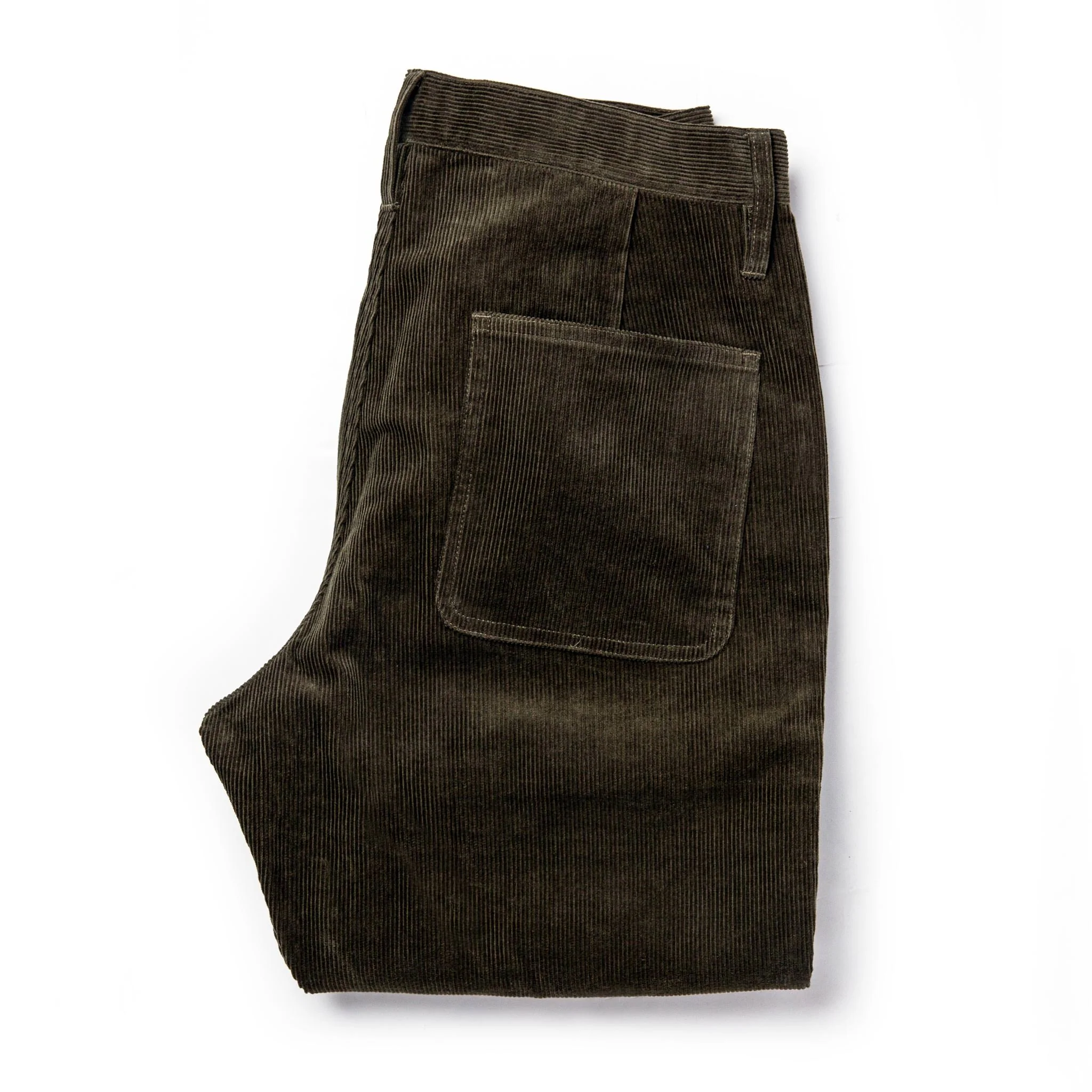 The Camp Pant in Olive Corduroy - Image 10