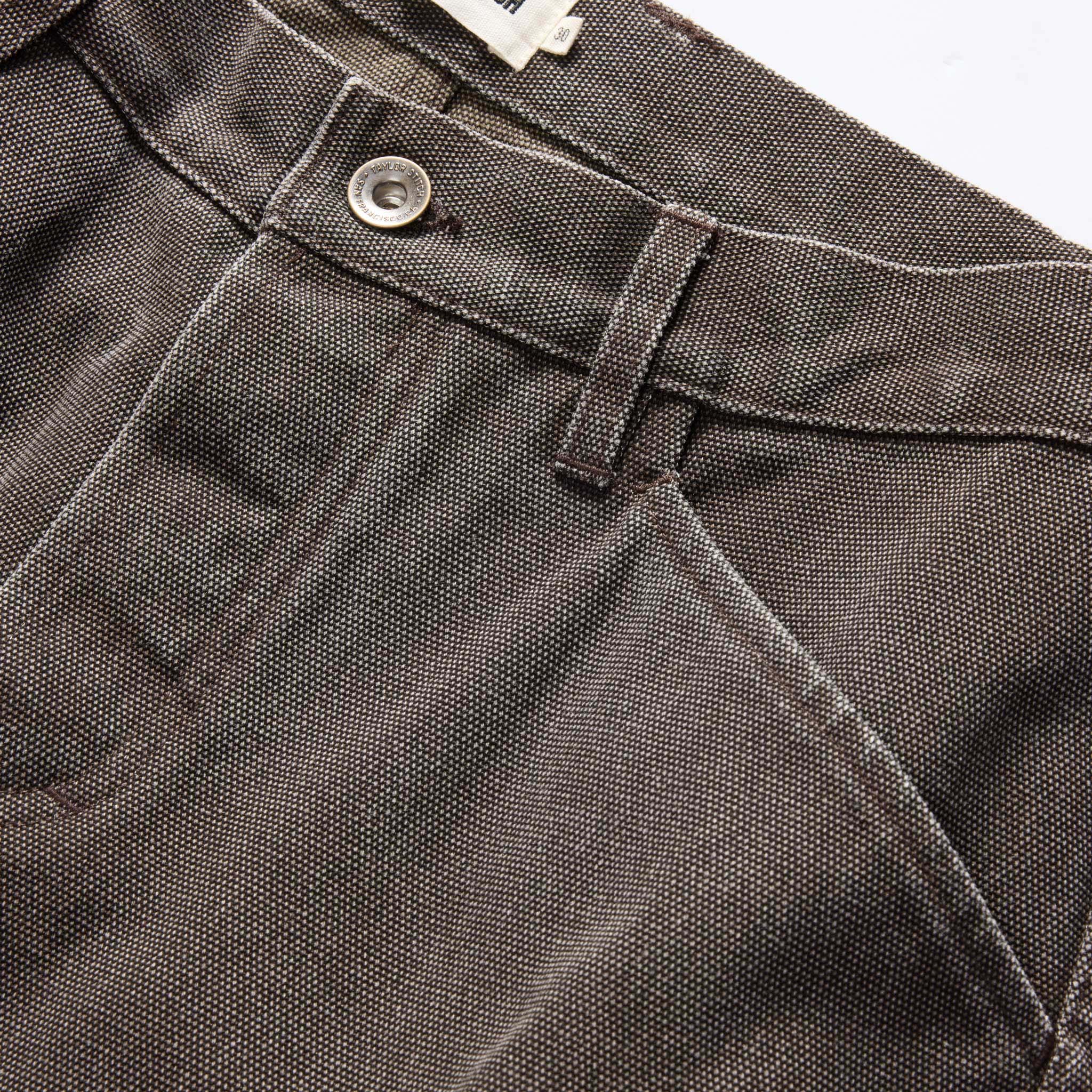 The Camp Pant in Soil Chipped Canvas - Image 8