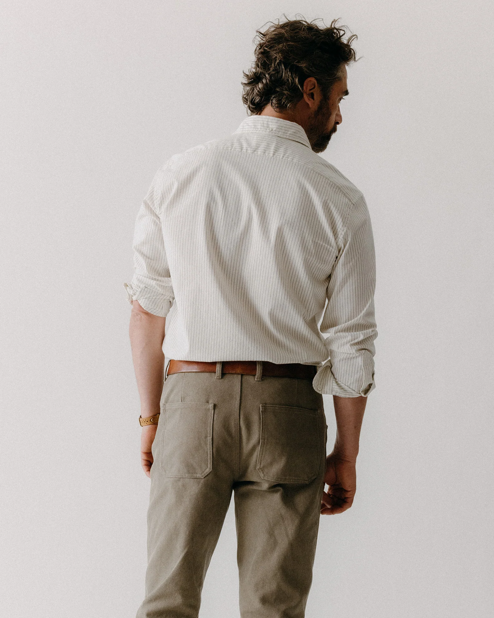 The Camp Pant in Stone Chipped Canvas - Image 4