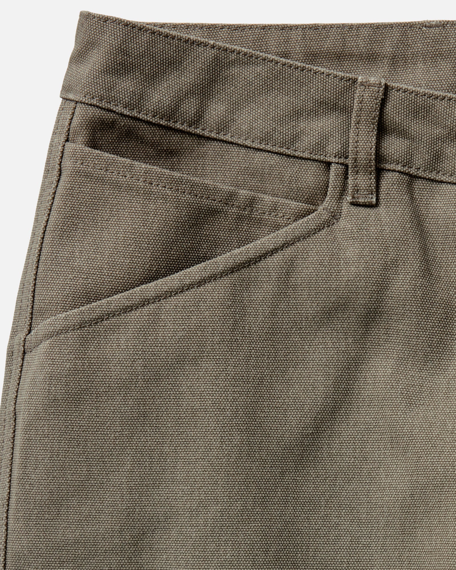 The Camp Pant in Stone Chipped Canvas - Image 7