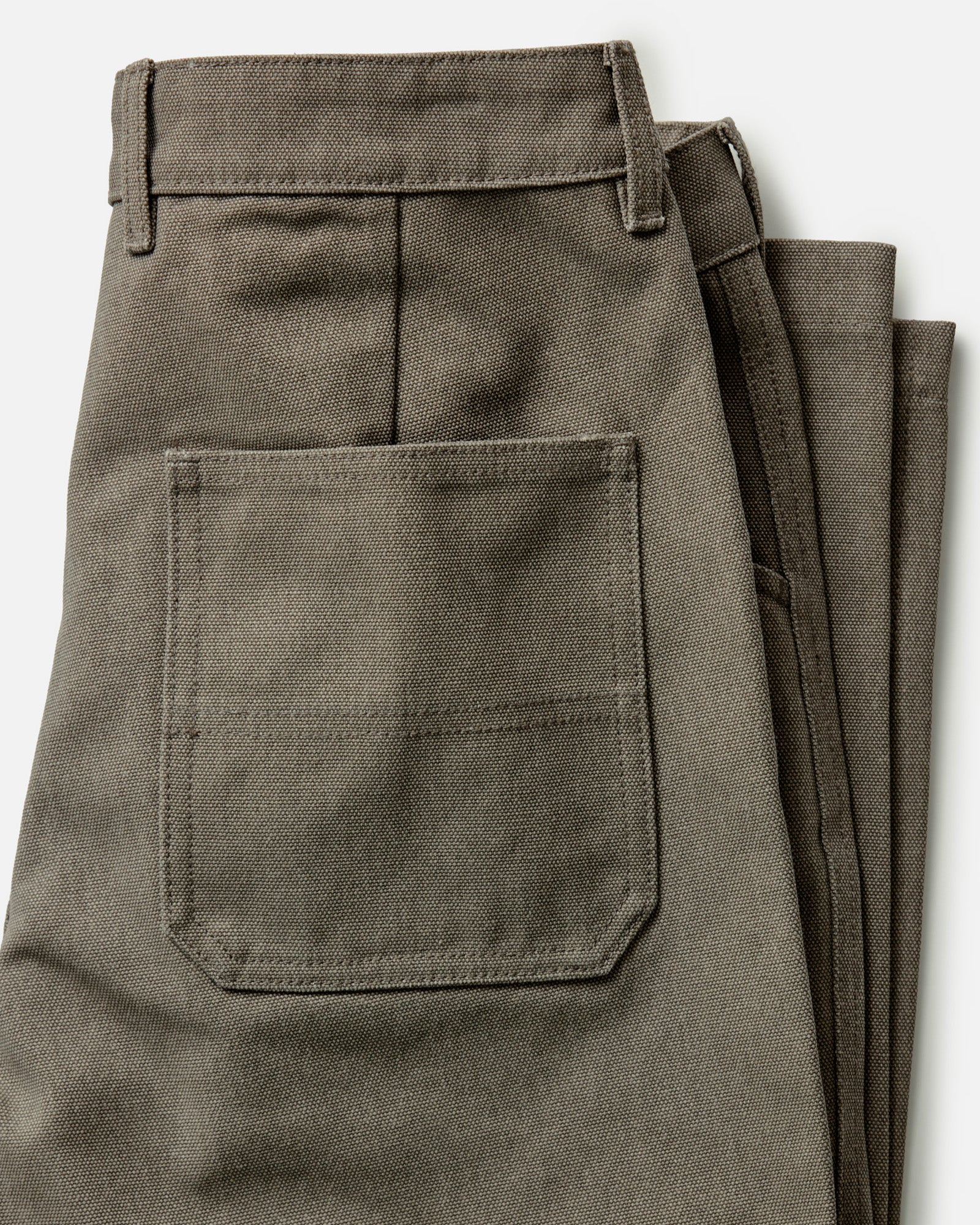 The Camp Pant in Stone Chipped Canvas - Image 8