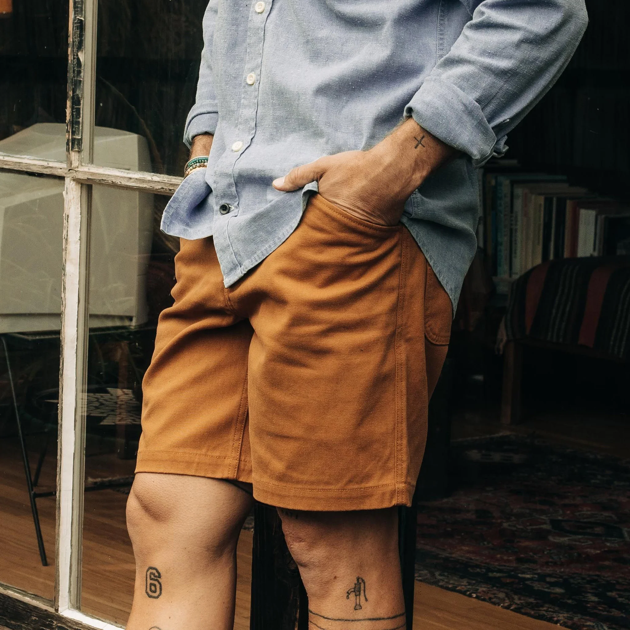 The Camp Short in Cedar Boss Duck - Image 2