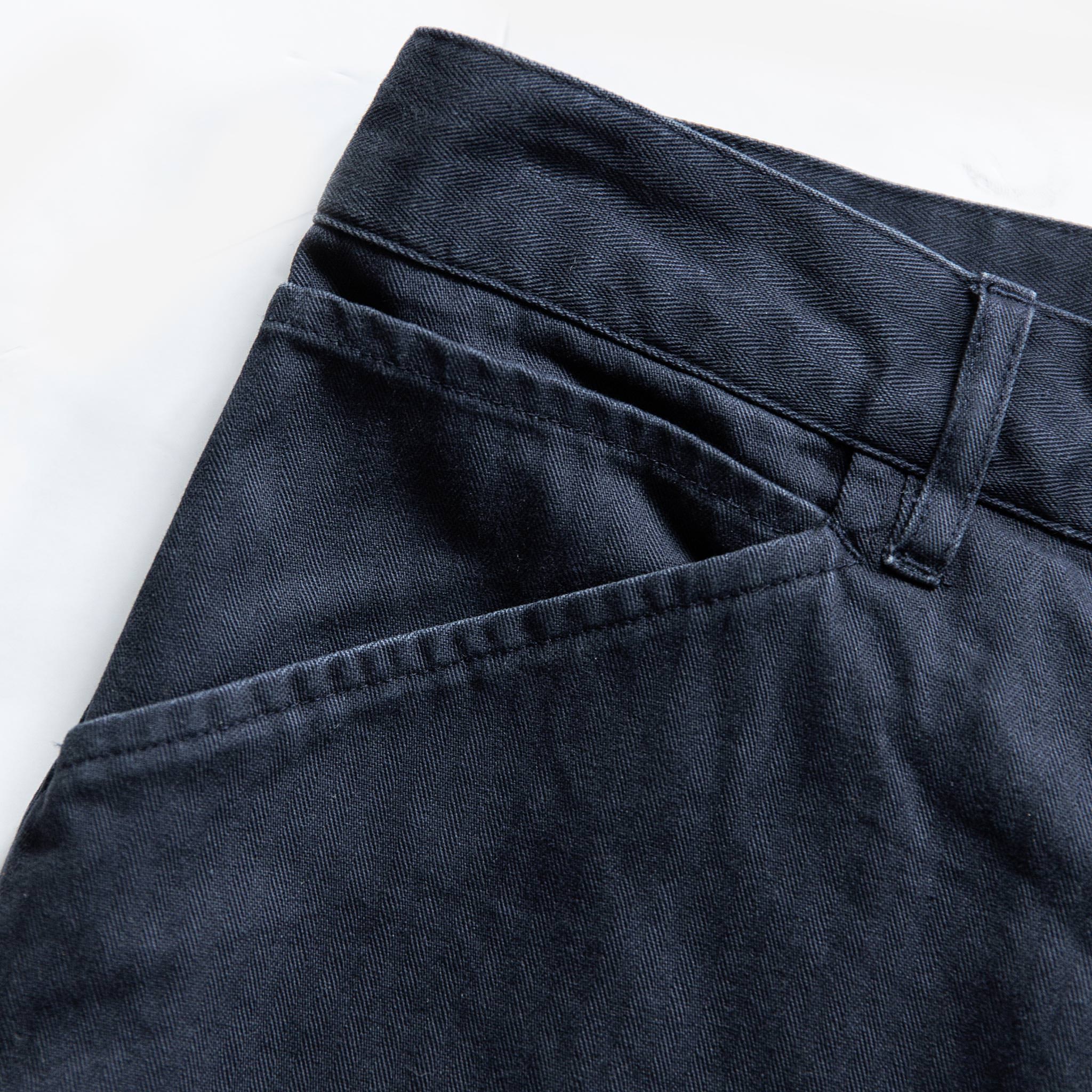 The Camp Short in Navy Herringbone - Image 7