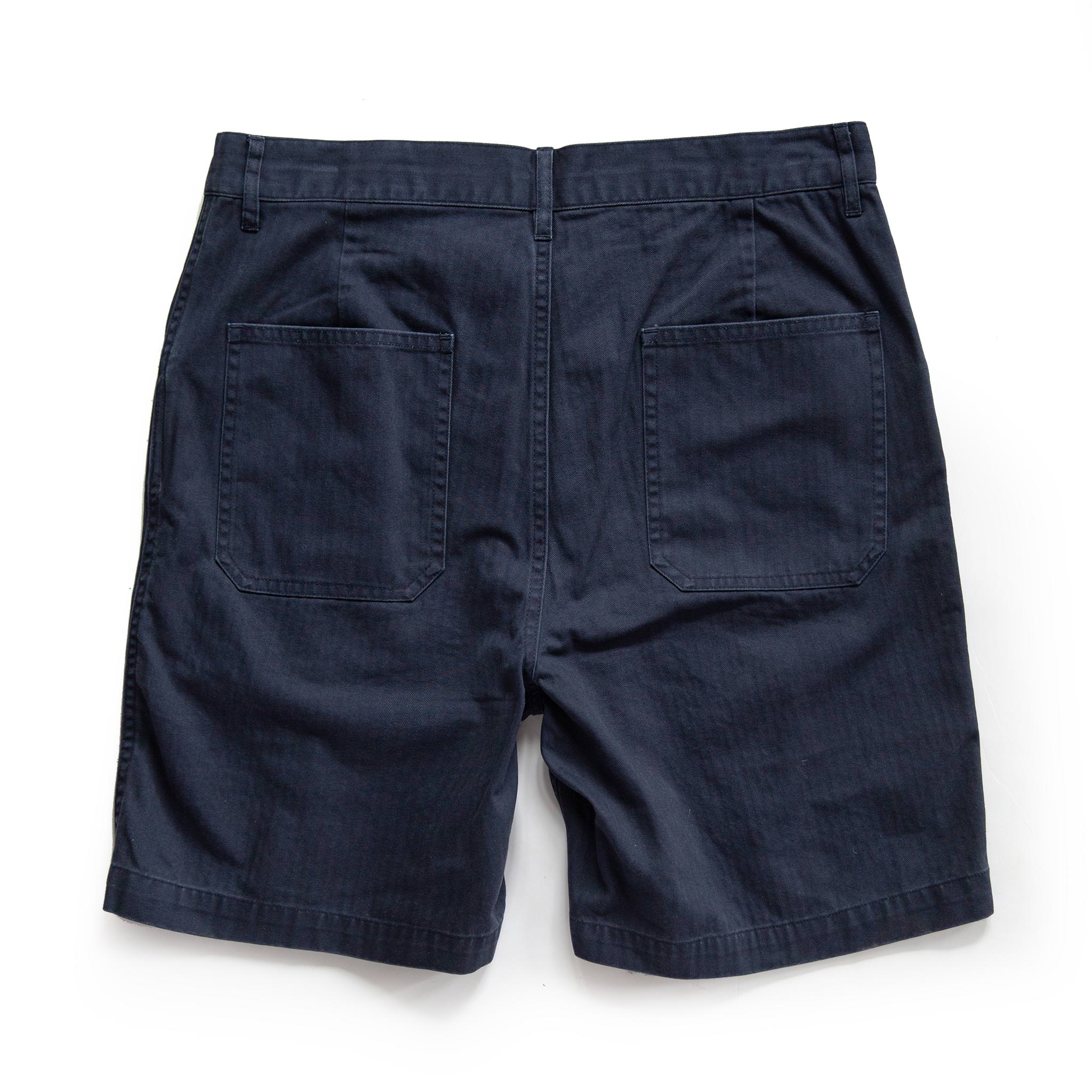 The Camp Short in Navy Herringbone - Image 8