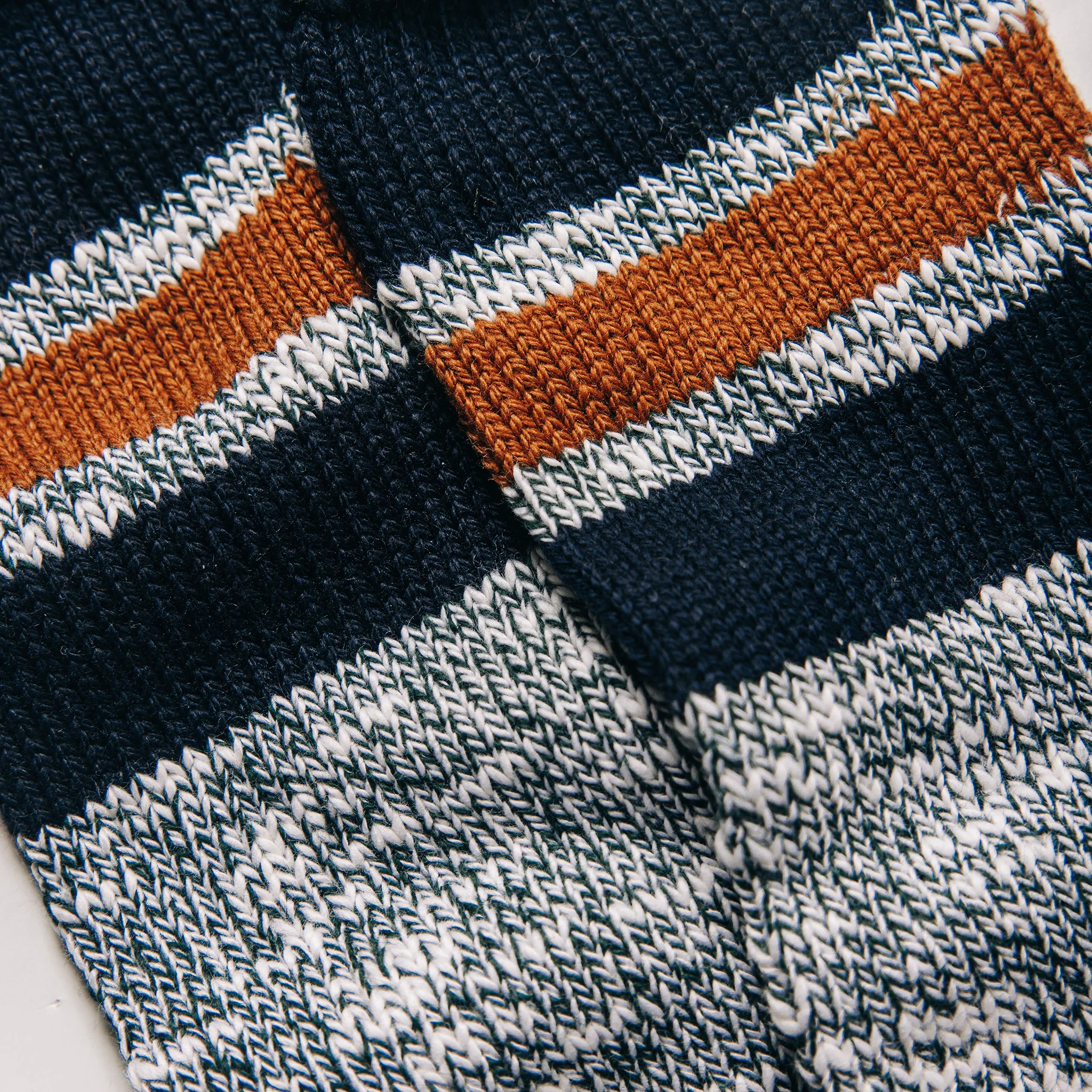 The Camp Sock in Heather Olive - Image 3