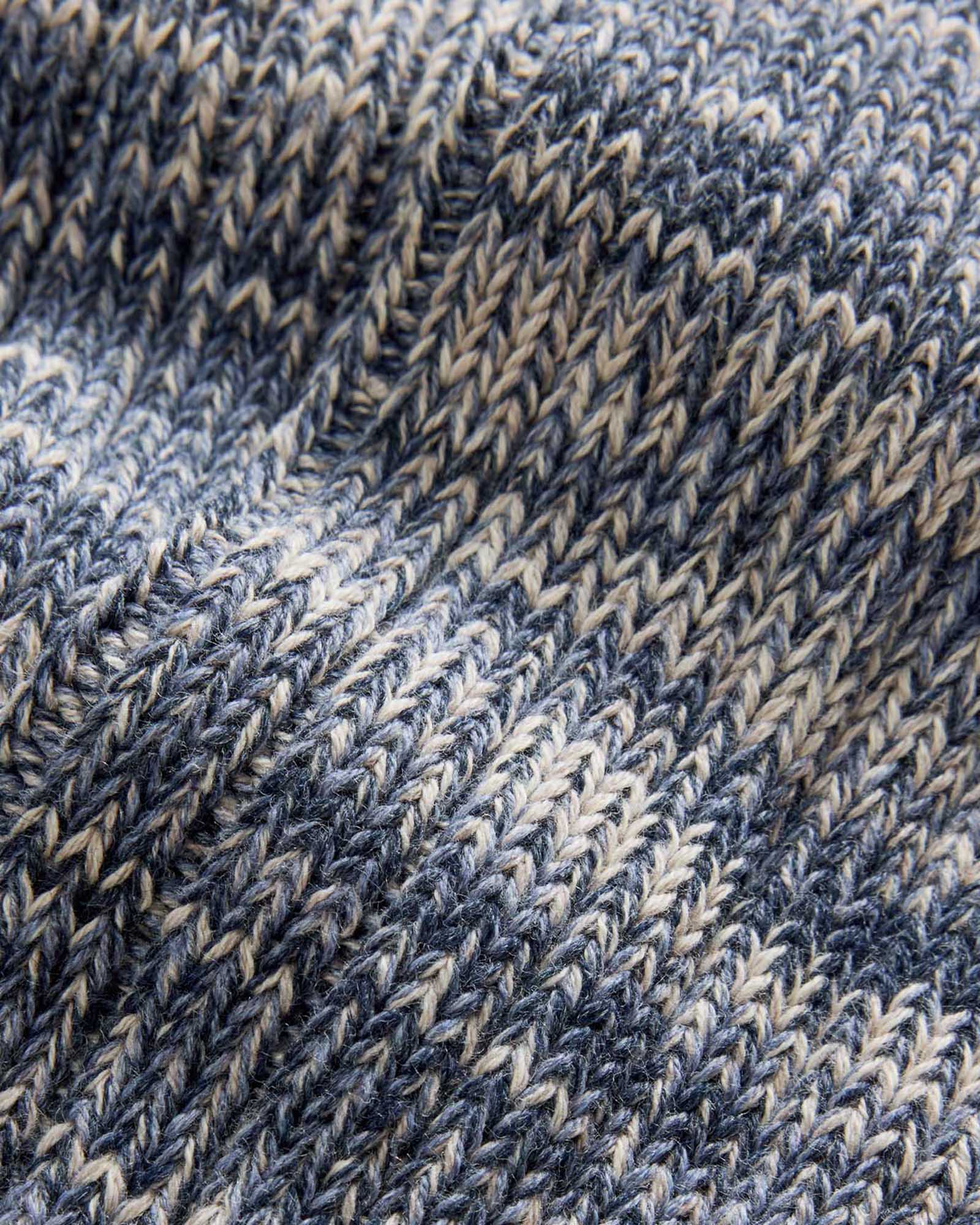 The Camp Sock in Marled Blue - Image 4