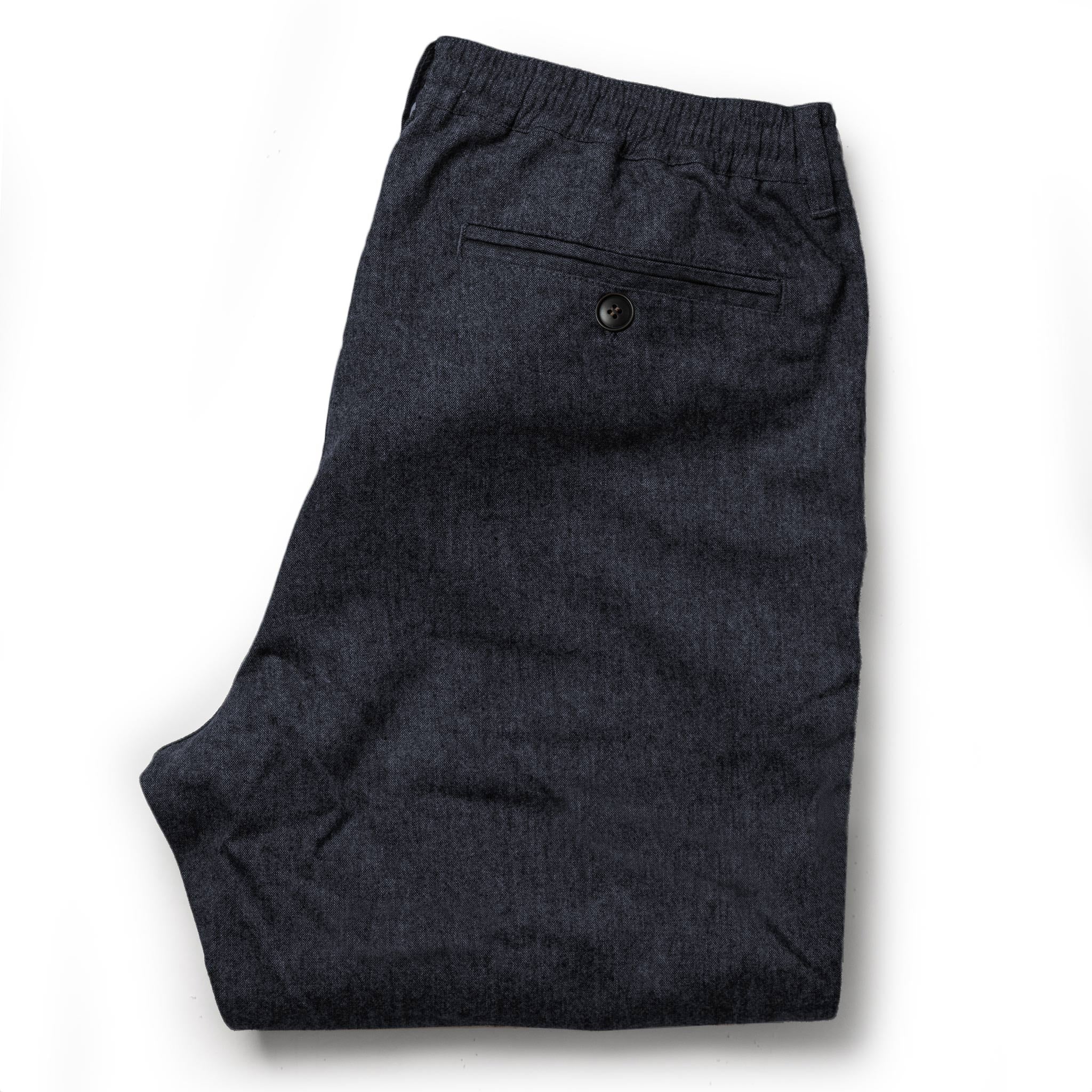 The Carmel Pant in Navy Wool - Image 8