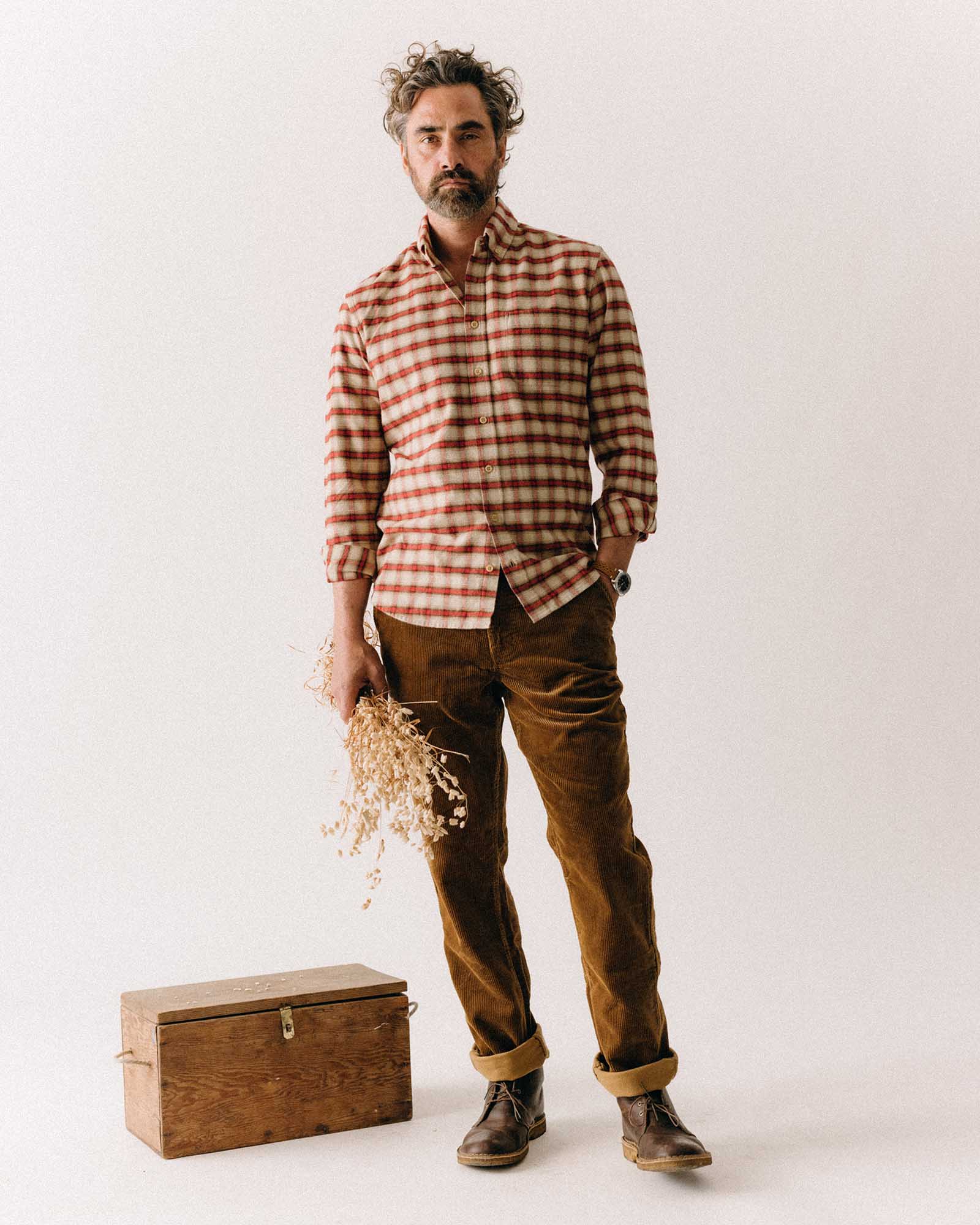 The Carnegie Pant in Bourbon Corduroy - Image 2